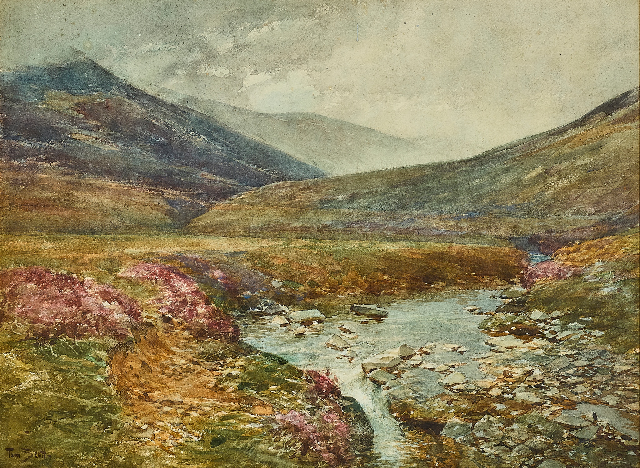 TOM SCOTT R.S.A., R.S.W. (SCOTTISH 1854-1927)