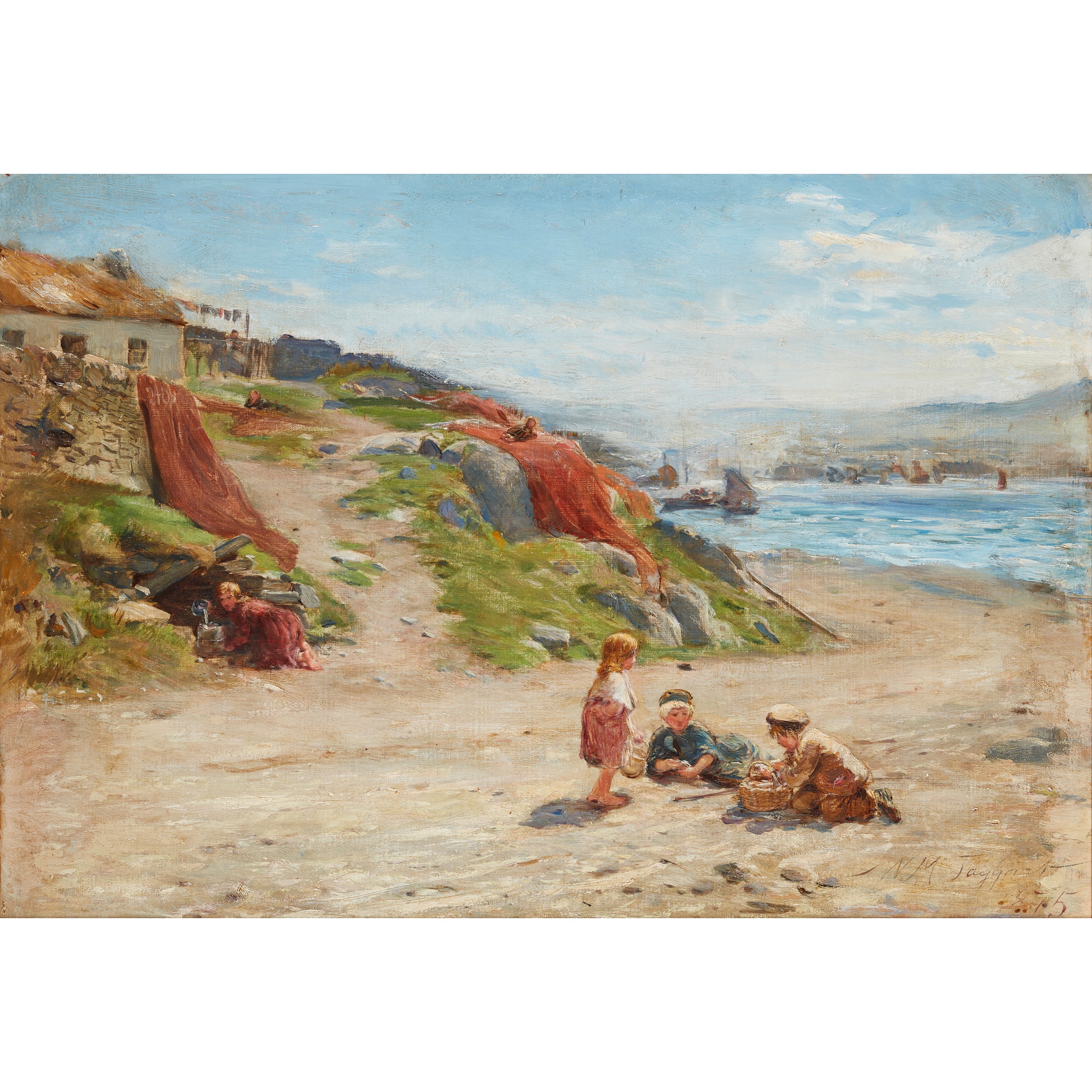 WILLIAM MCTAGGART R.S.A., R.S.W (SCOTTISH 1835-1910)