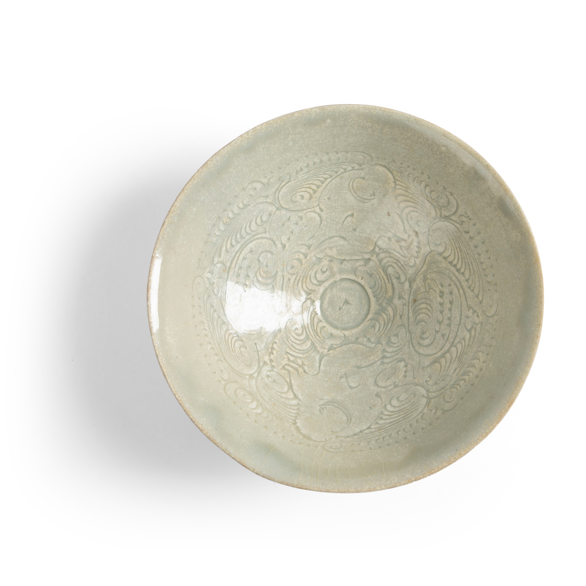 QINBAI 'BOYS AT PLAY' BOWL