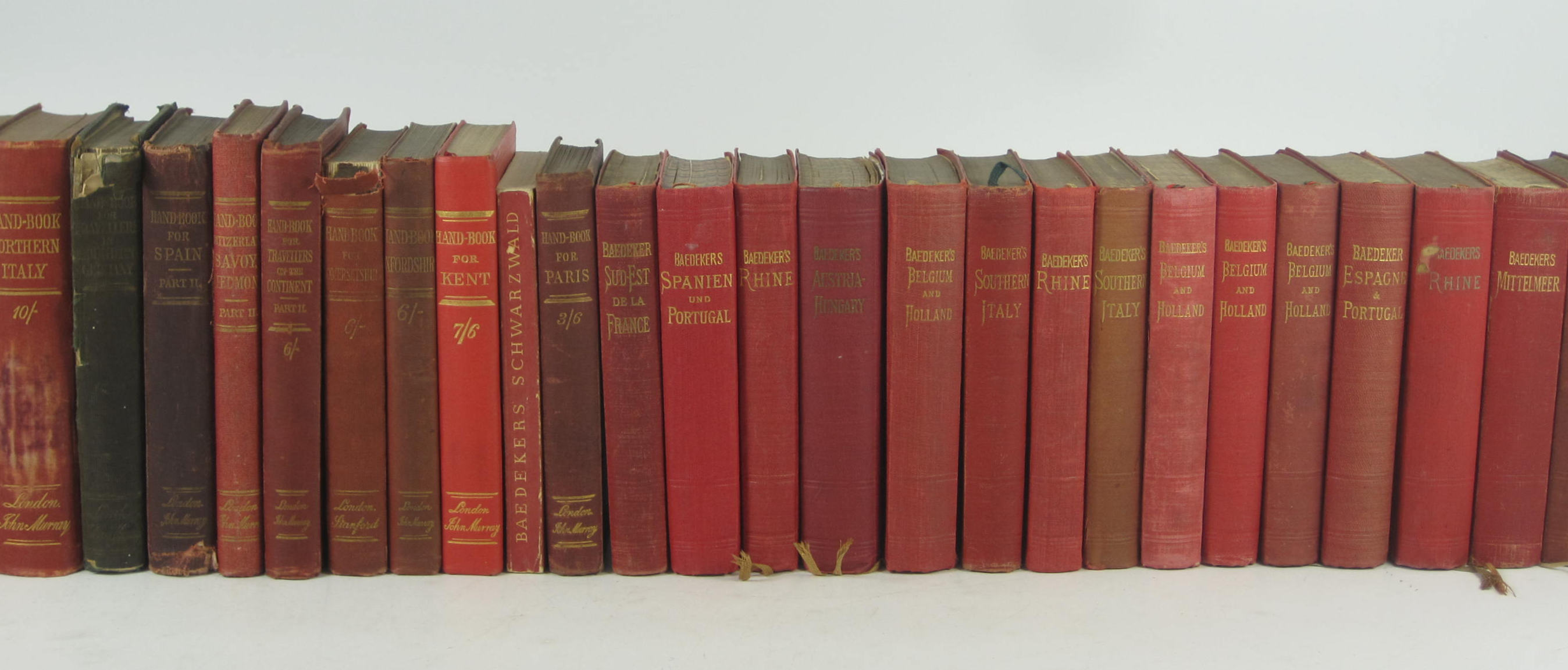 Baedeker, Karl, and other travel guides, a quantity