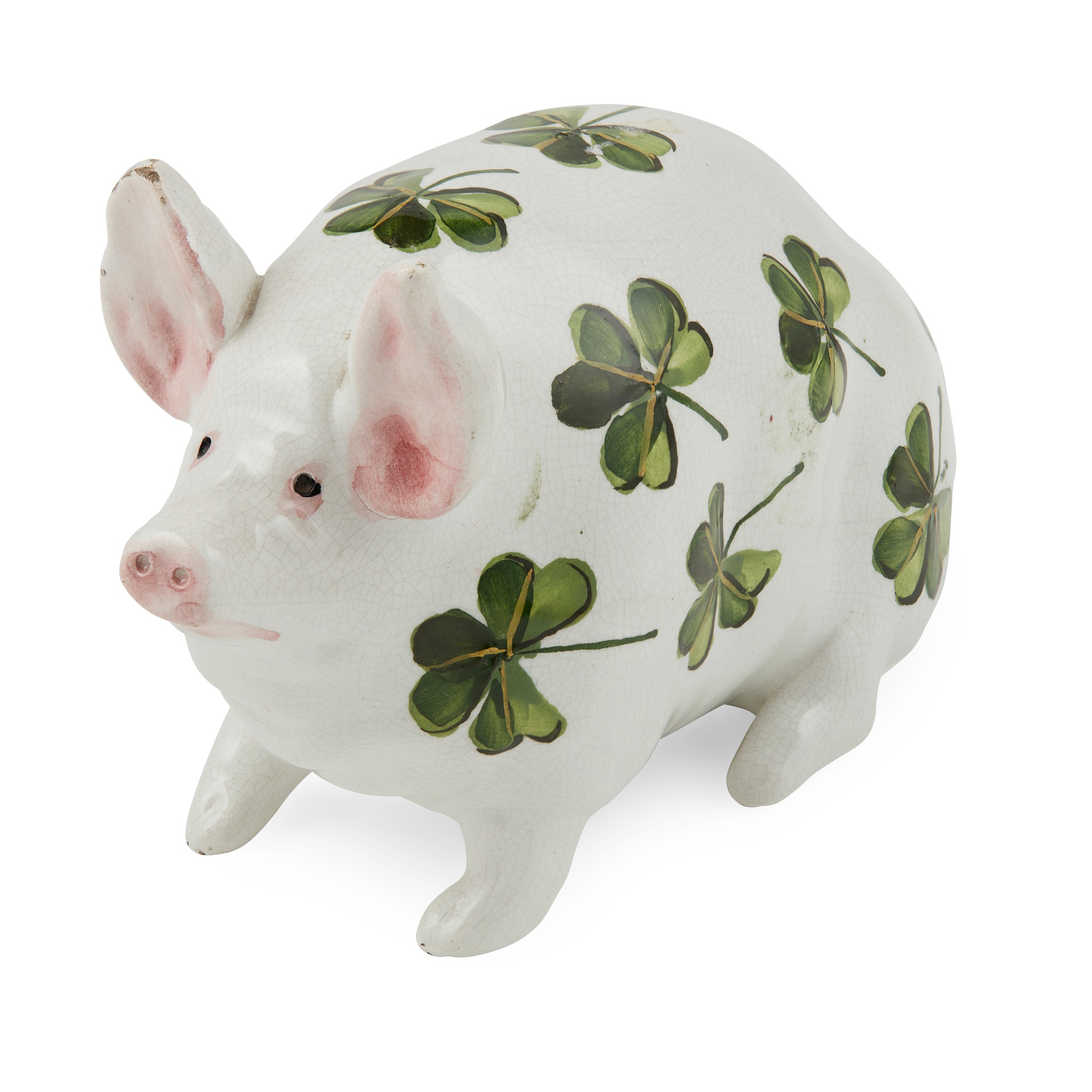 A SMALL WEMYSS WARE PIG