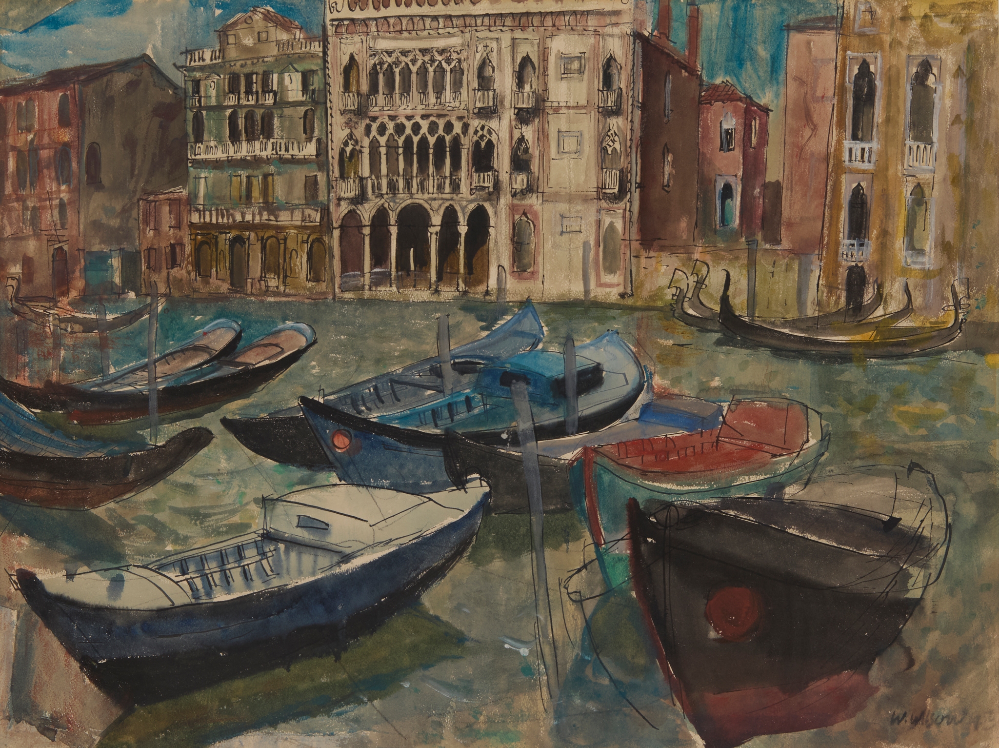 WILLIAM WILSON O.B.E., R.S.A., R.S.W. (SCOTTISH 1905-1972)