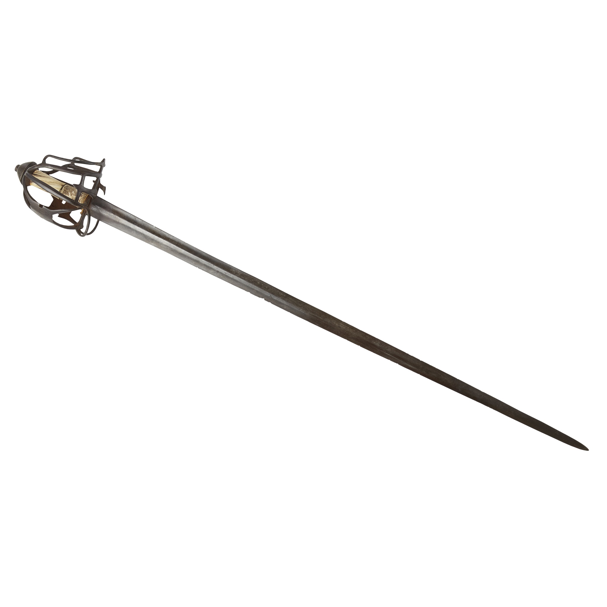 SCOTTISH BASKET-HILTED BROADSWORD