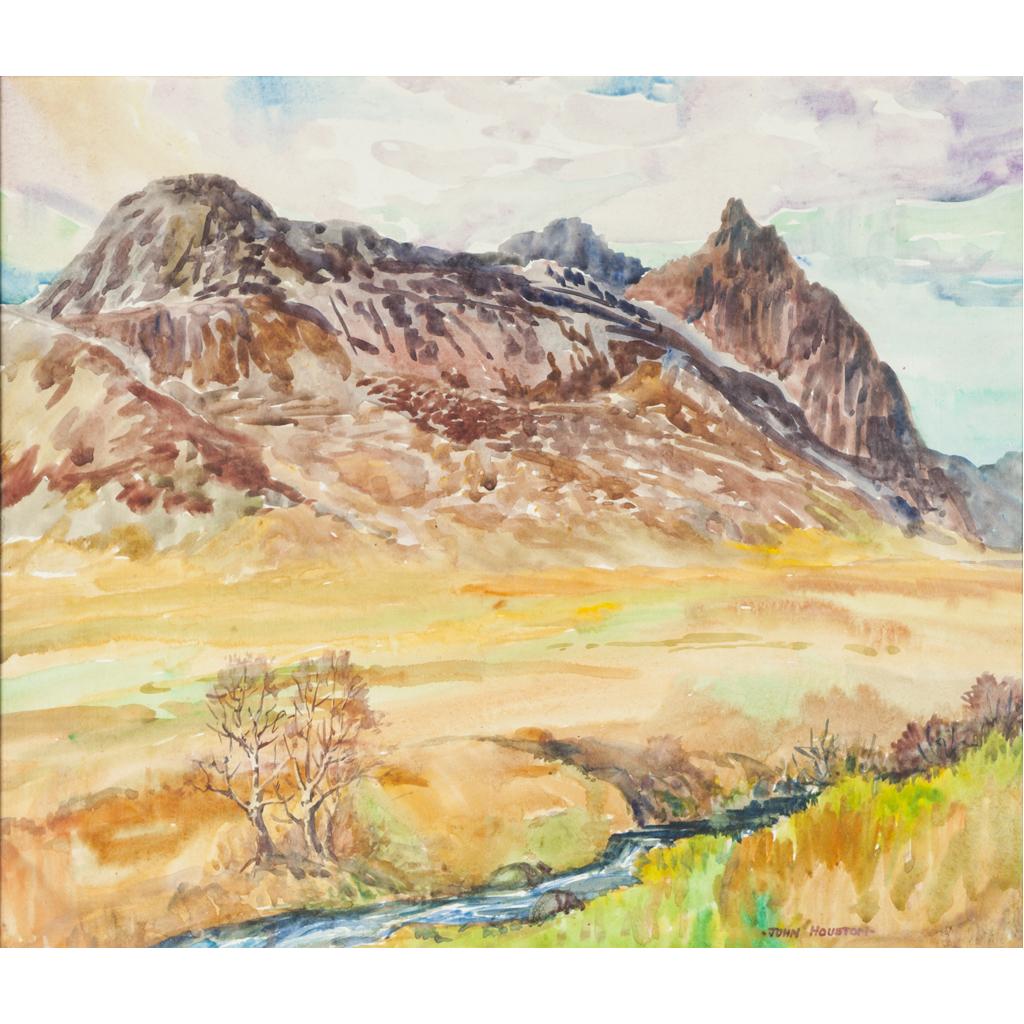 JOHN HOUSTON O.B.E., R.S.A., R.S.W., R.G.I. (SCOTTISH 1930-2008)