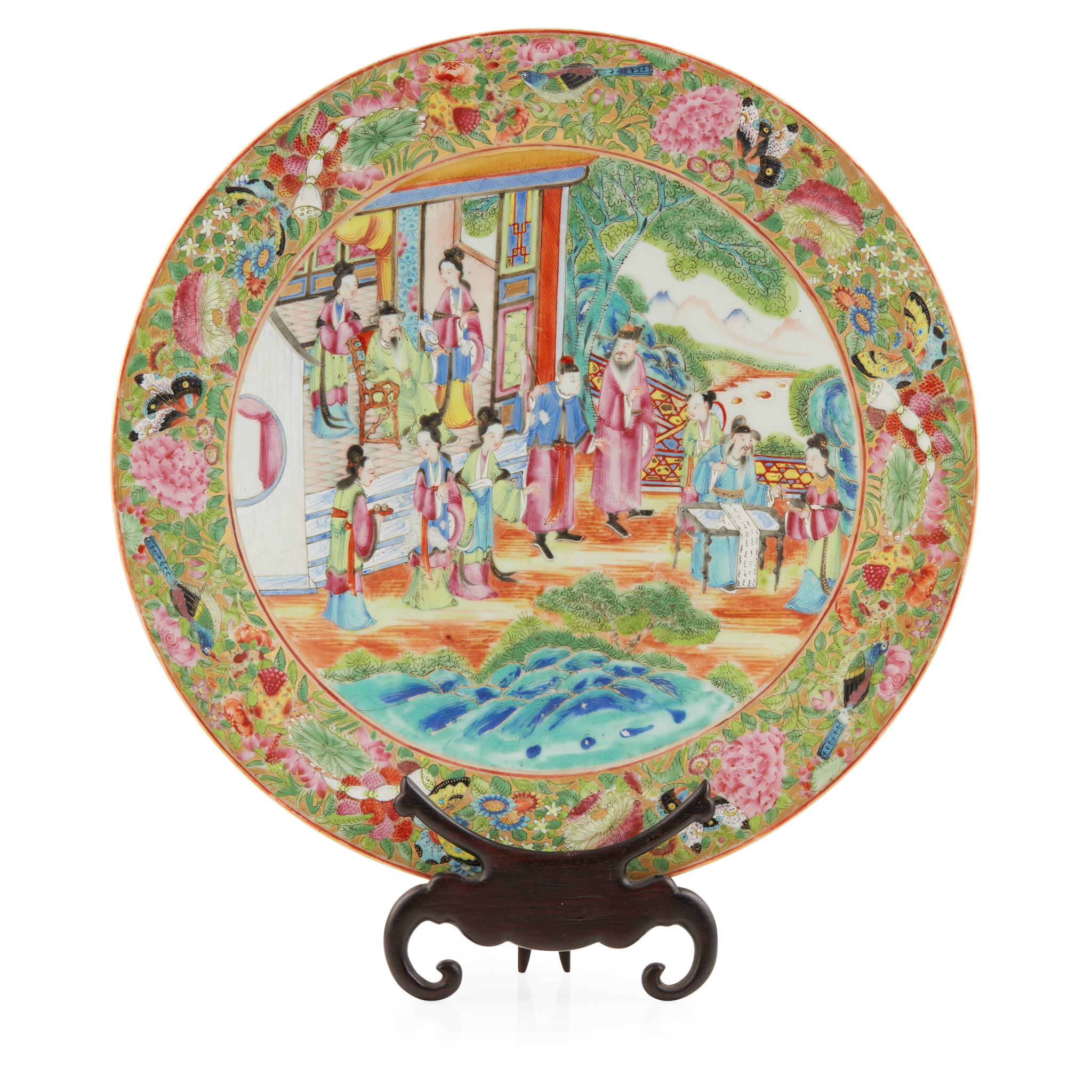 CANTON FAMILLE ROSE CHARGER