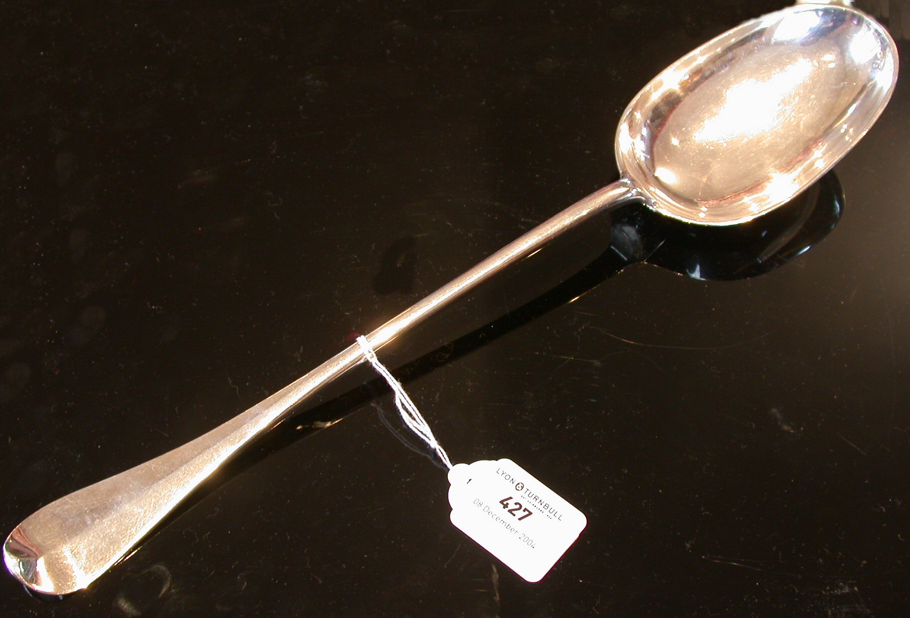 A George III Scottish basting spoon,