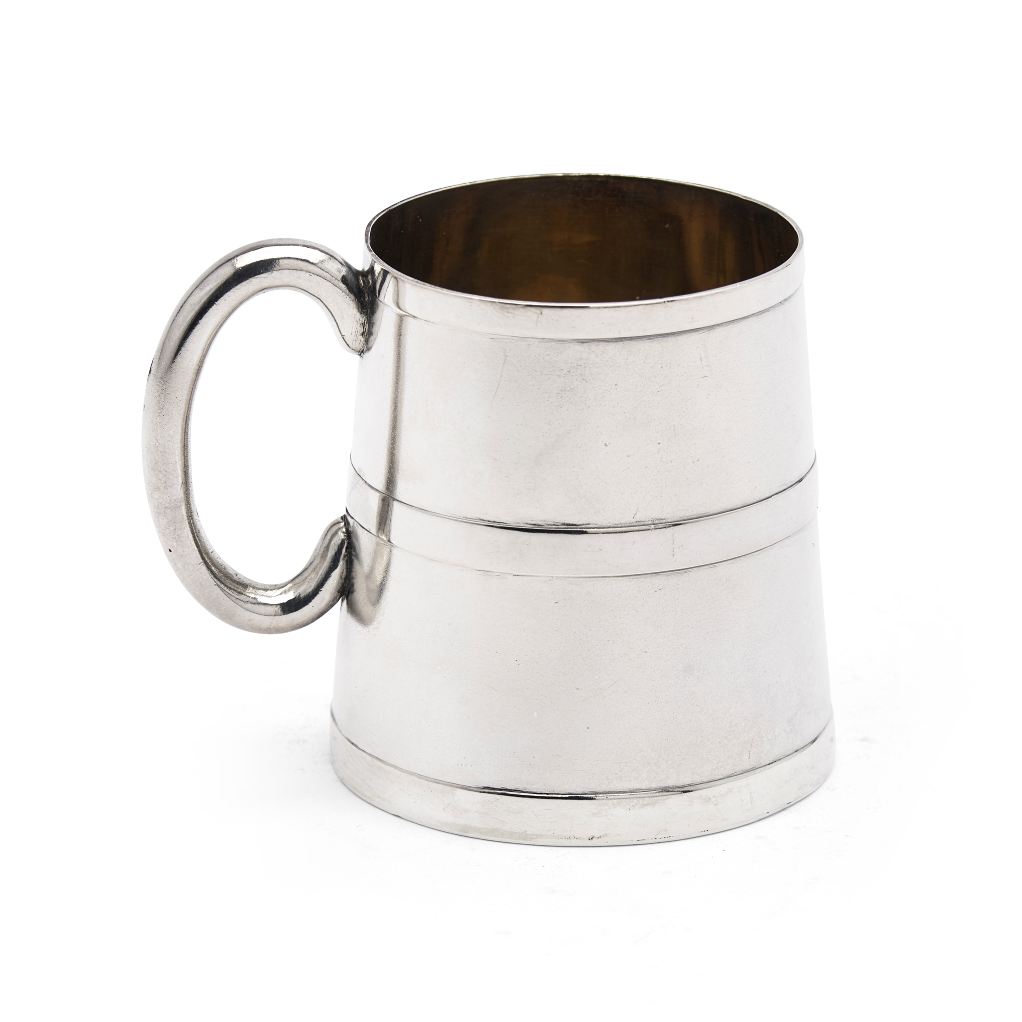 CALCUTTA - AN EARLY 19TH CENTURY MINIATURE TANKARD
