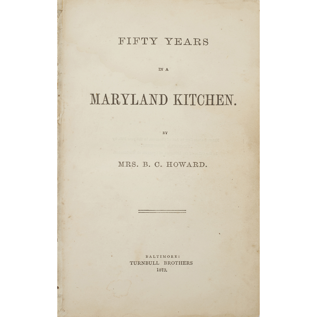 Cookery, including Howard, Mrs B.C.