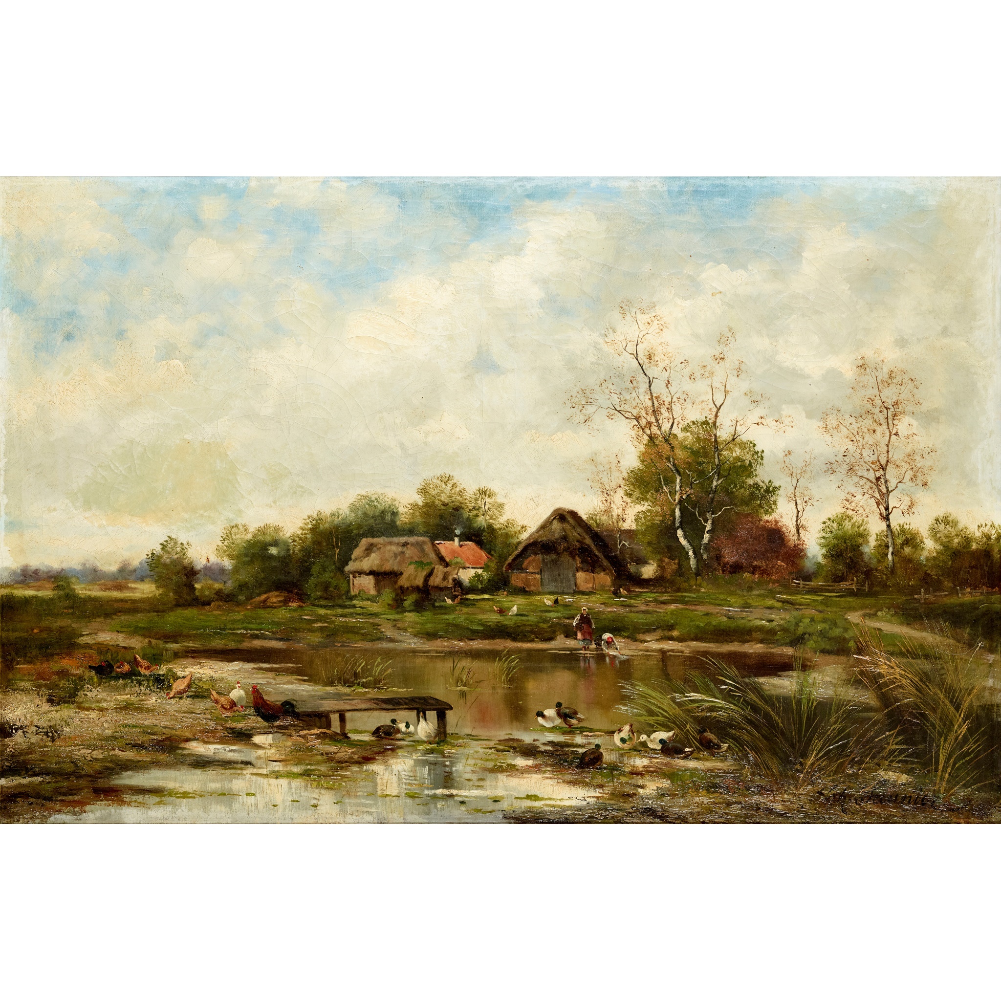 NOEL SAUNIER (FRENCH 1847-1890)