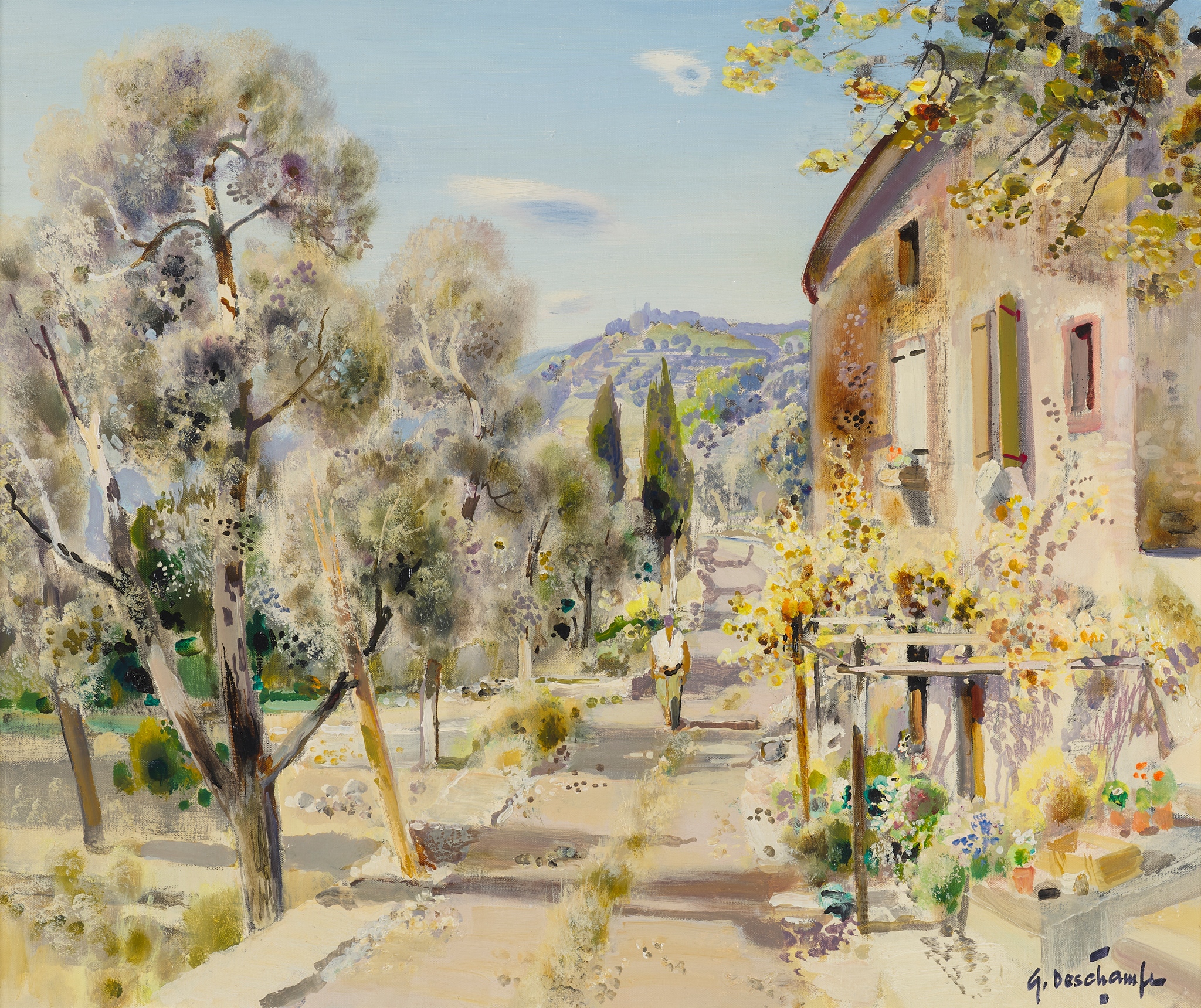 GABRIEL DESCHAMPS (20TH CENTURY FRENCH)