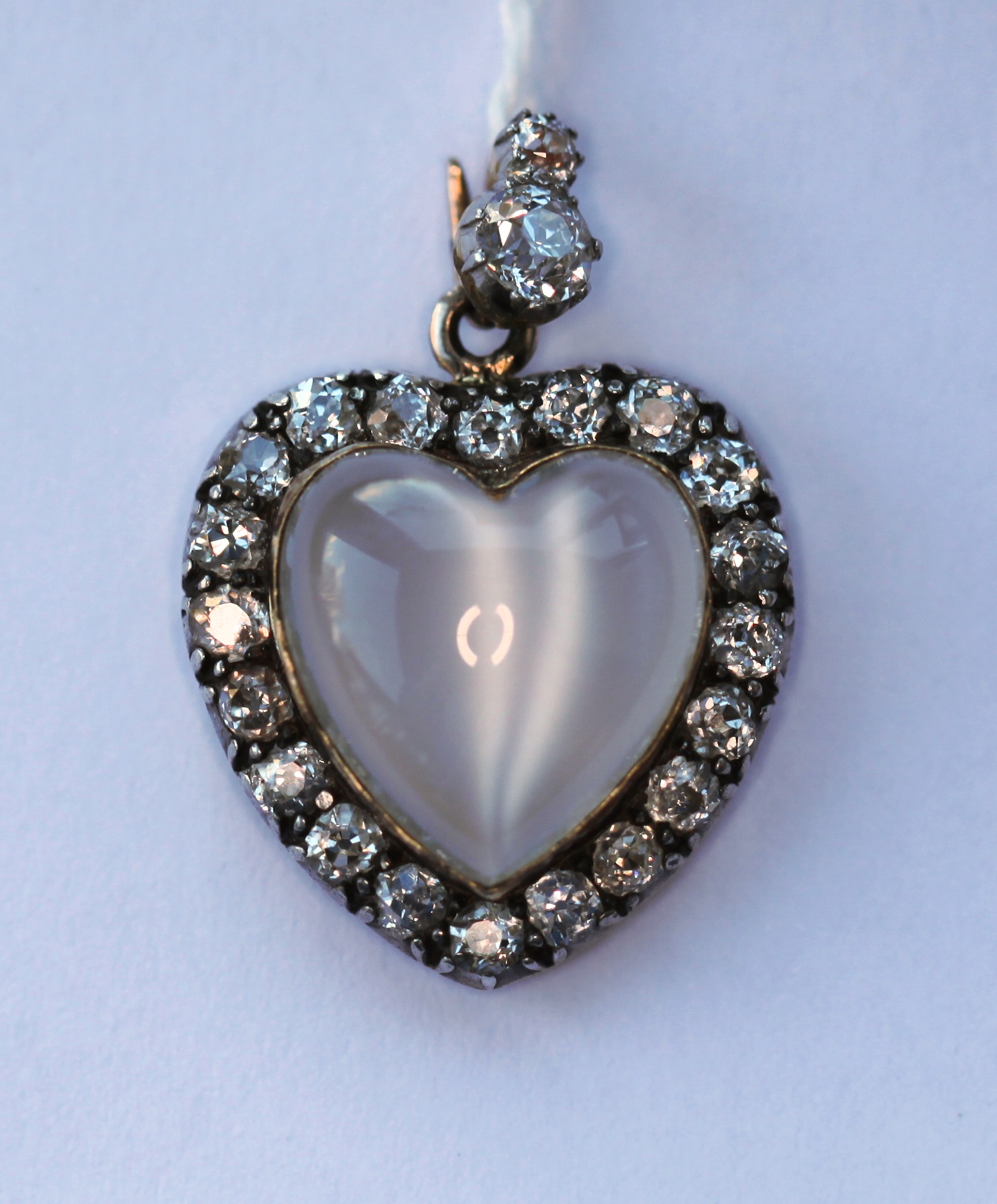 An Edwardian multi-gem set pendant