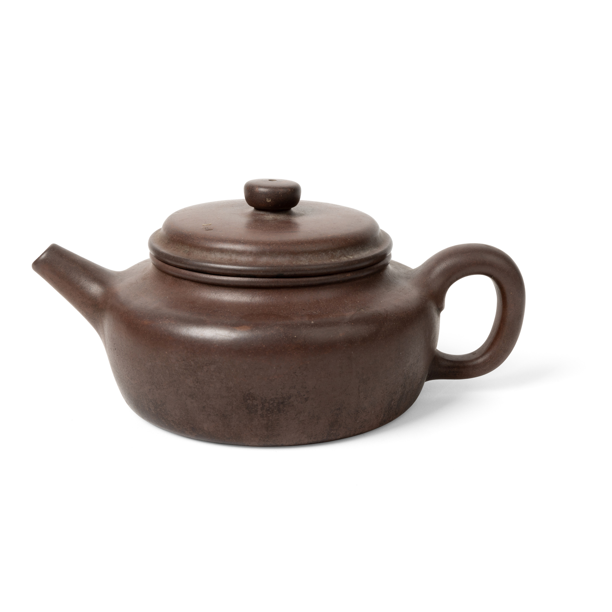 CHINESE YIXING STONEWARE TEAPOT