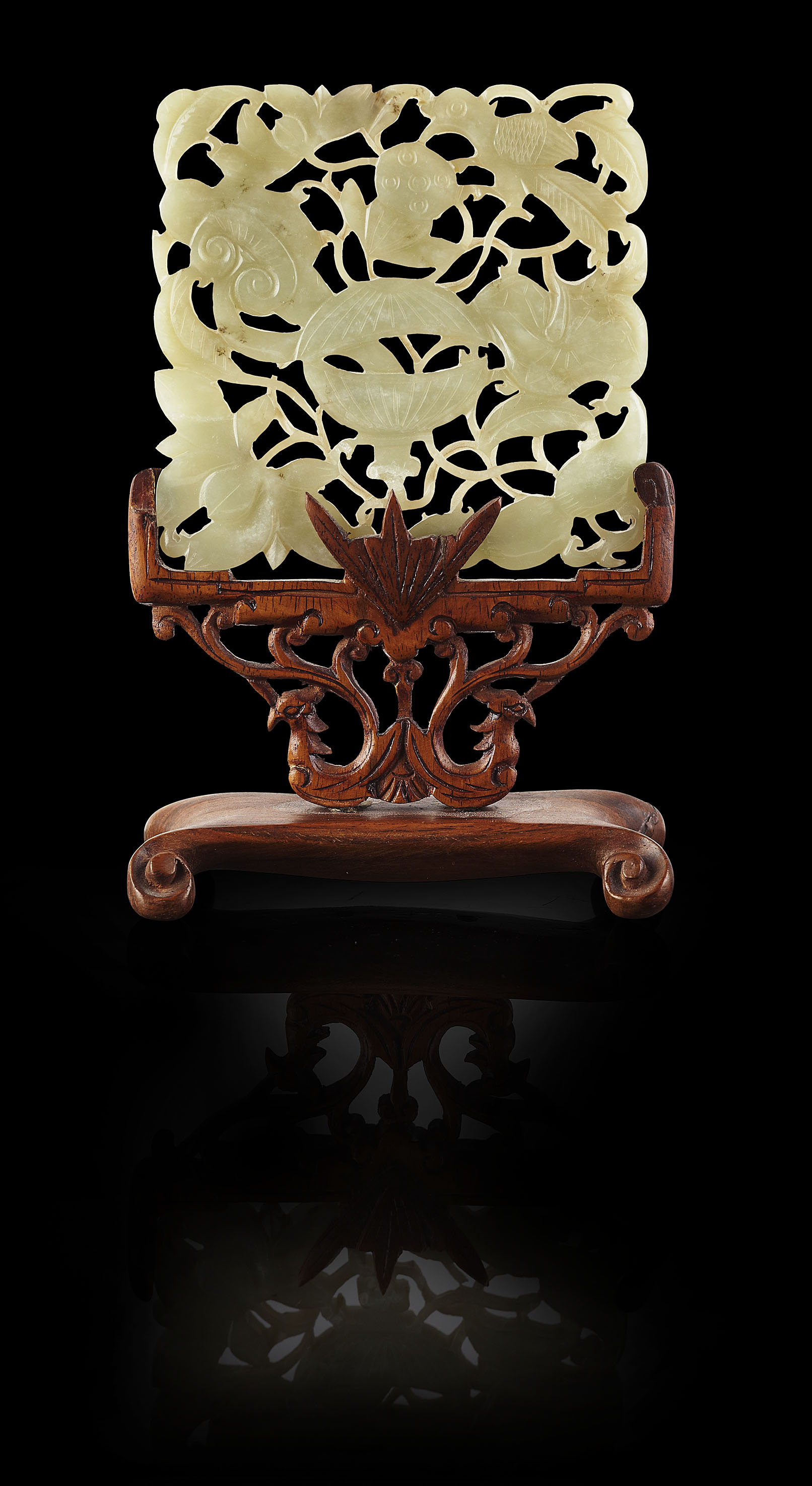 CHINESE JADE SCREEN