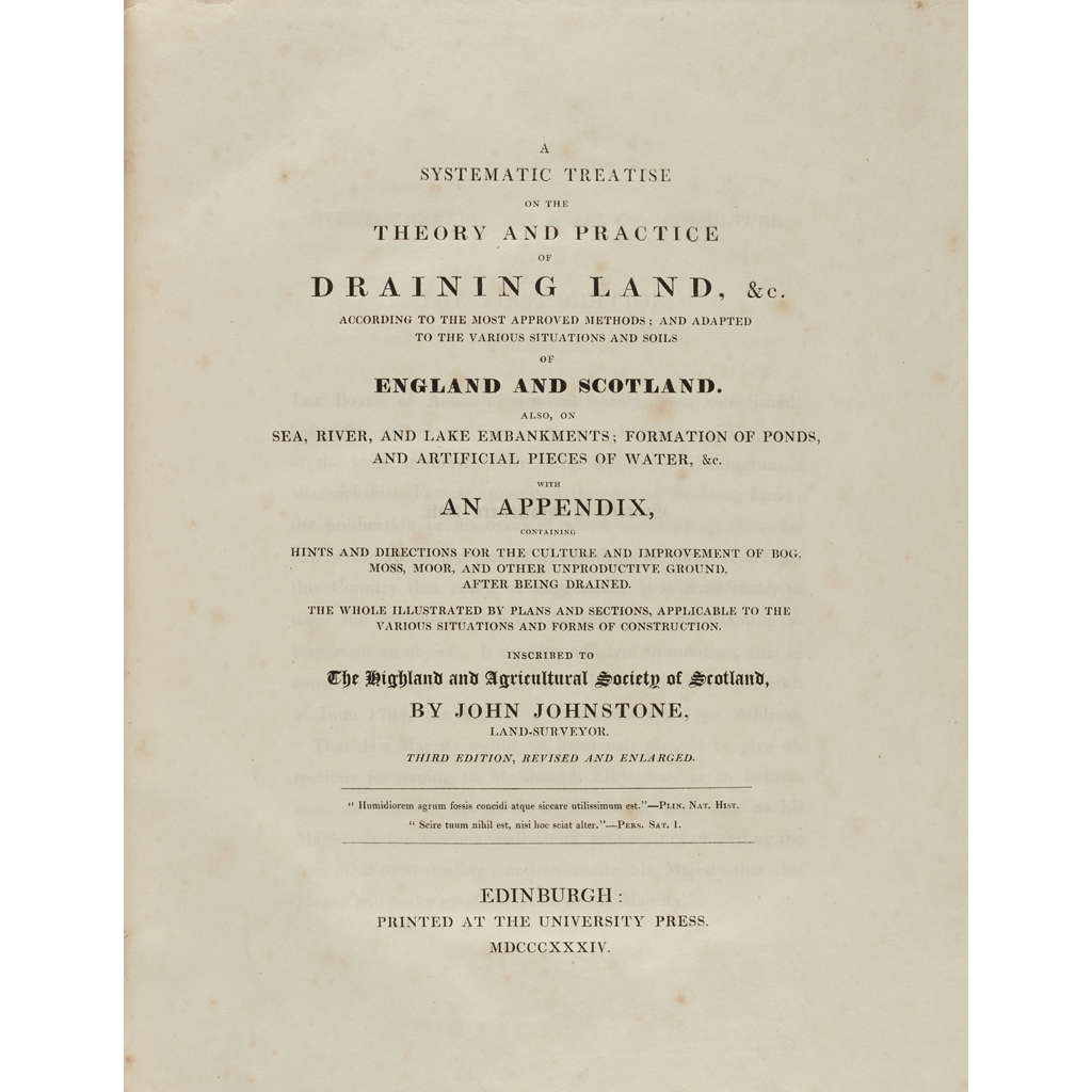 2 ARCHITECTURAL & HUSBANDRY WORKS, COMPRISING