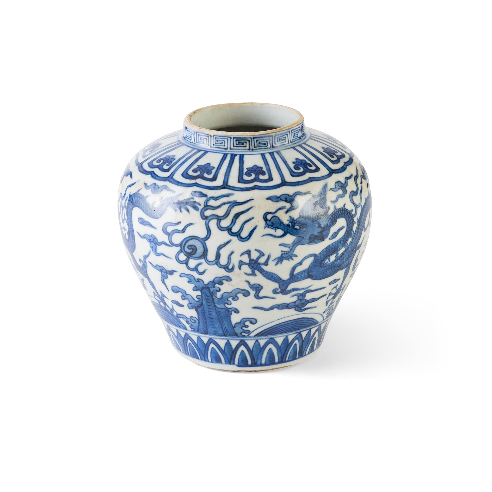 BLUE AND WHITE 'DRAGON' JAR