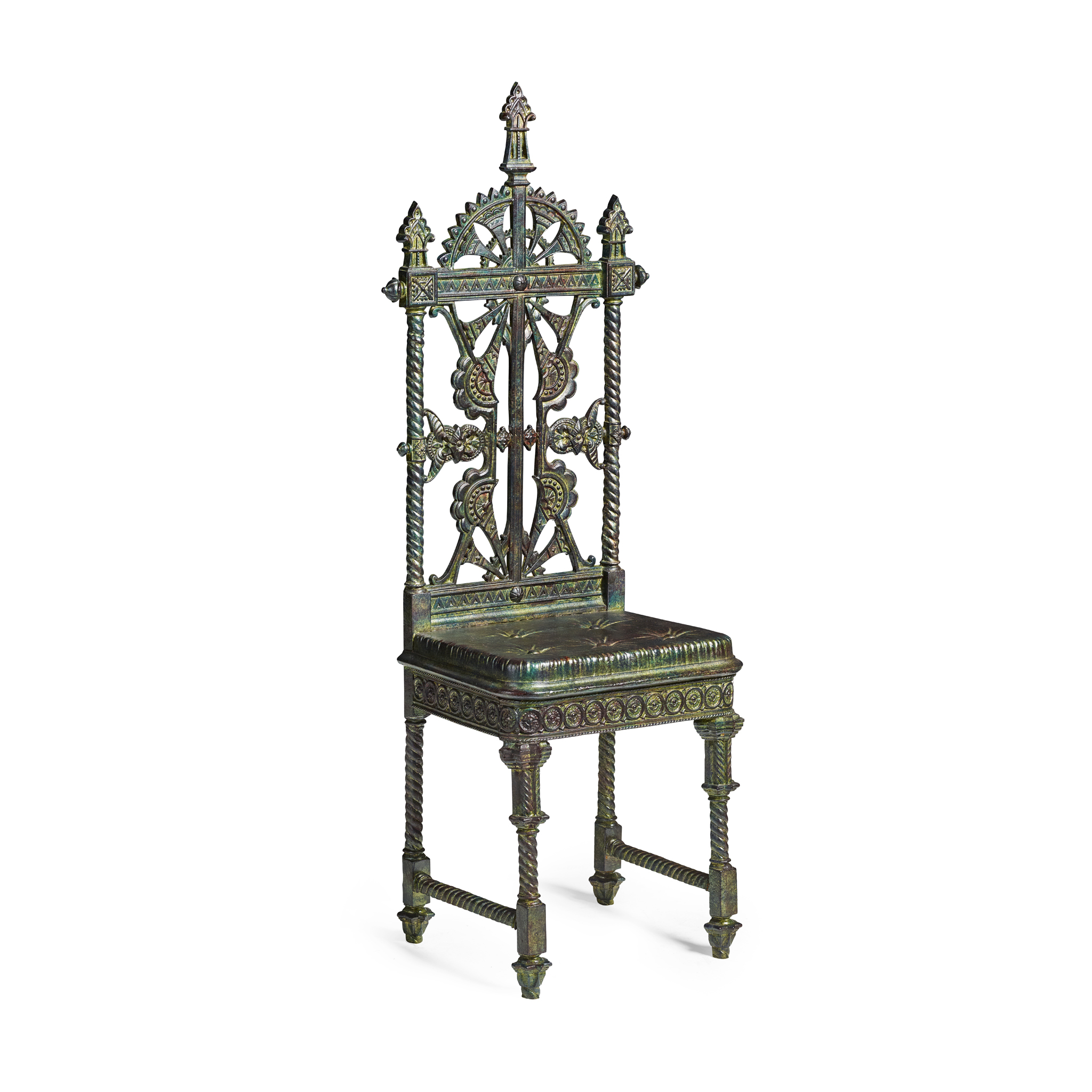 ATTRIBUTED TO CHRISTOPHER DRESSER (1834-1904) FOR COALBROOKDALE IRONWORK COMPANY