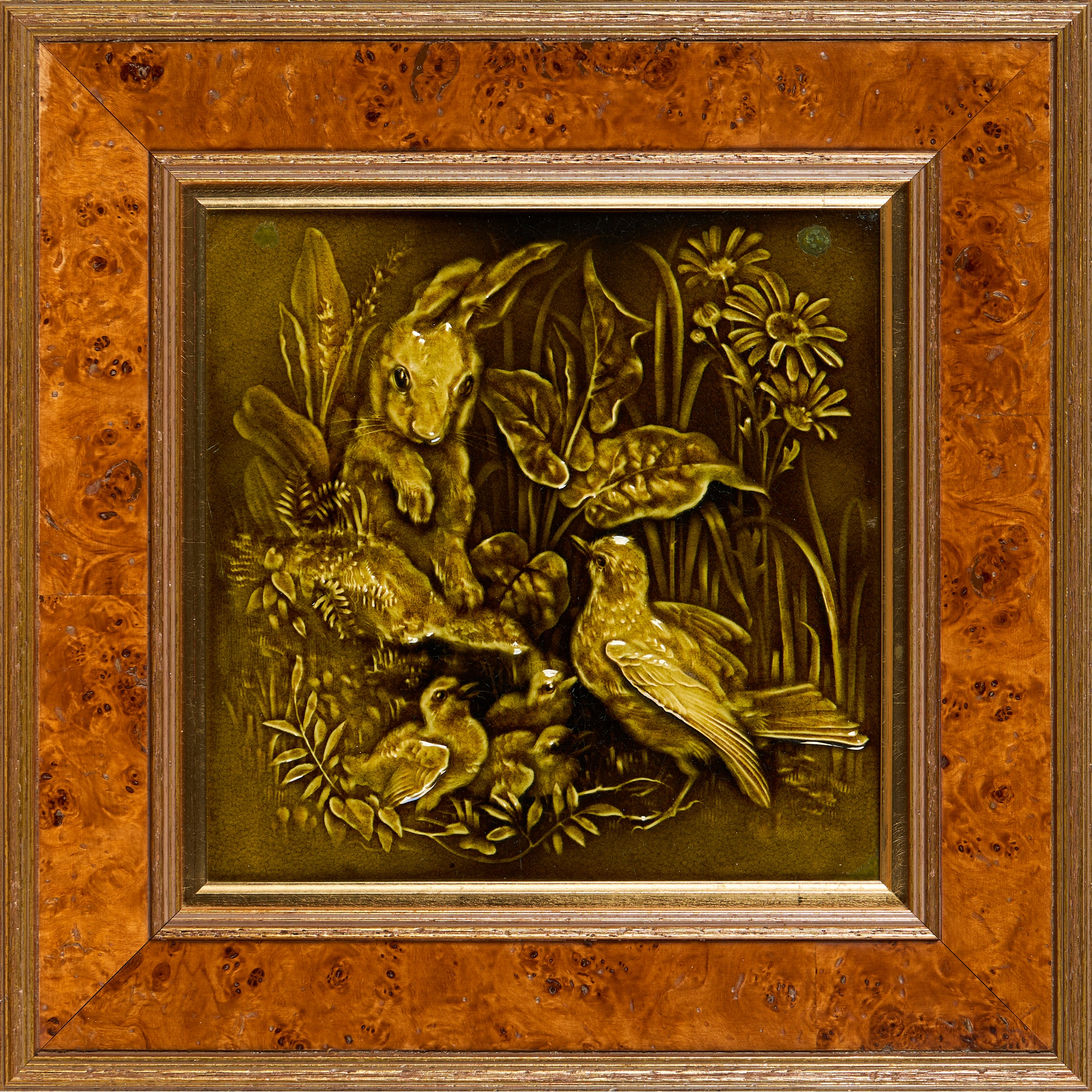 PIERRE MALLET (1836-1898) FOR BURMANTOFTS POTTERY
