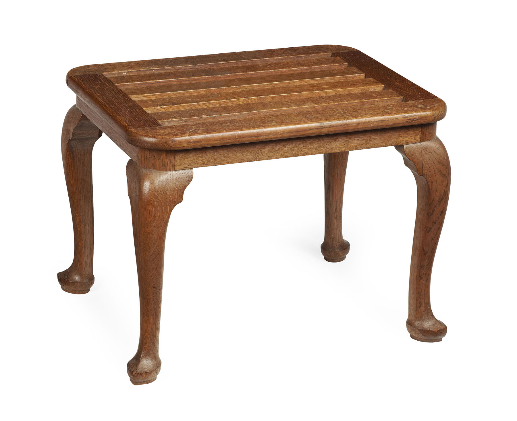 WHYTOCK & REID OAK LUGGAGE STAND