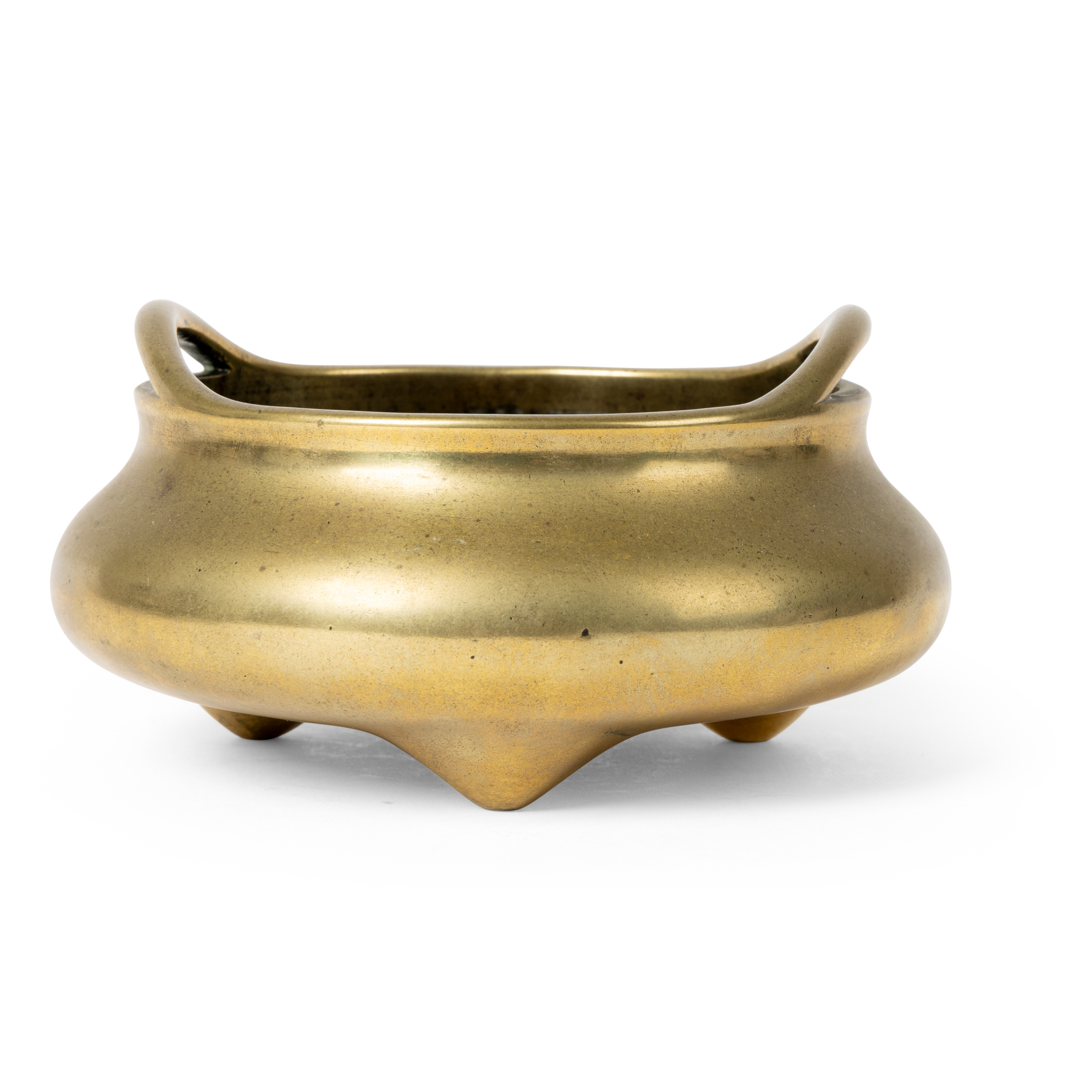CHINESE BRONZE TRIPOD CENSER