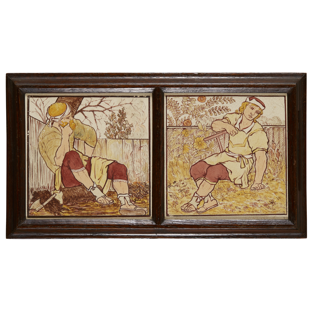 ATTRIBUTED TO EDWARD WILLIAM GODWIN FOR MINTON, HOLLINS & CO.