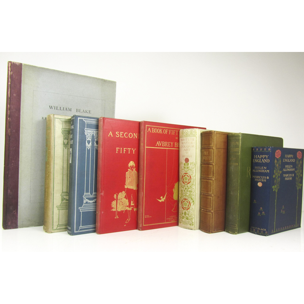 Art Reference, 25 volumes, including Huish, M.B.