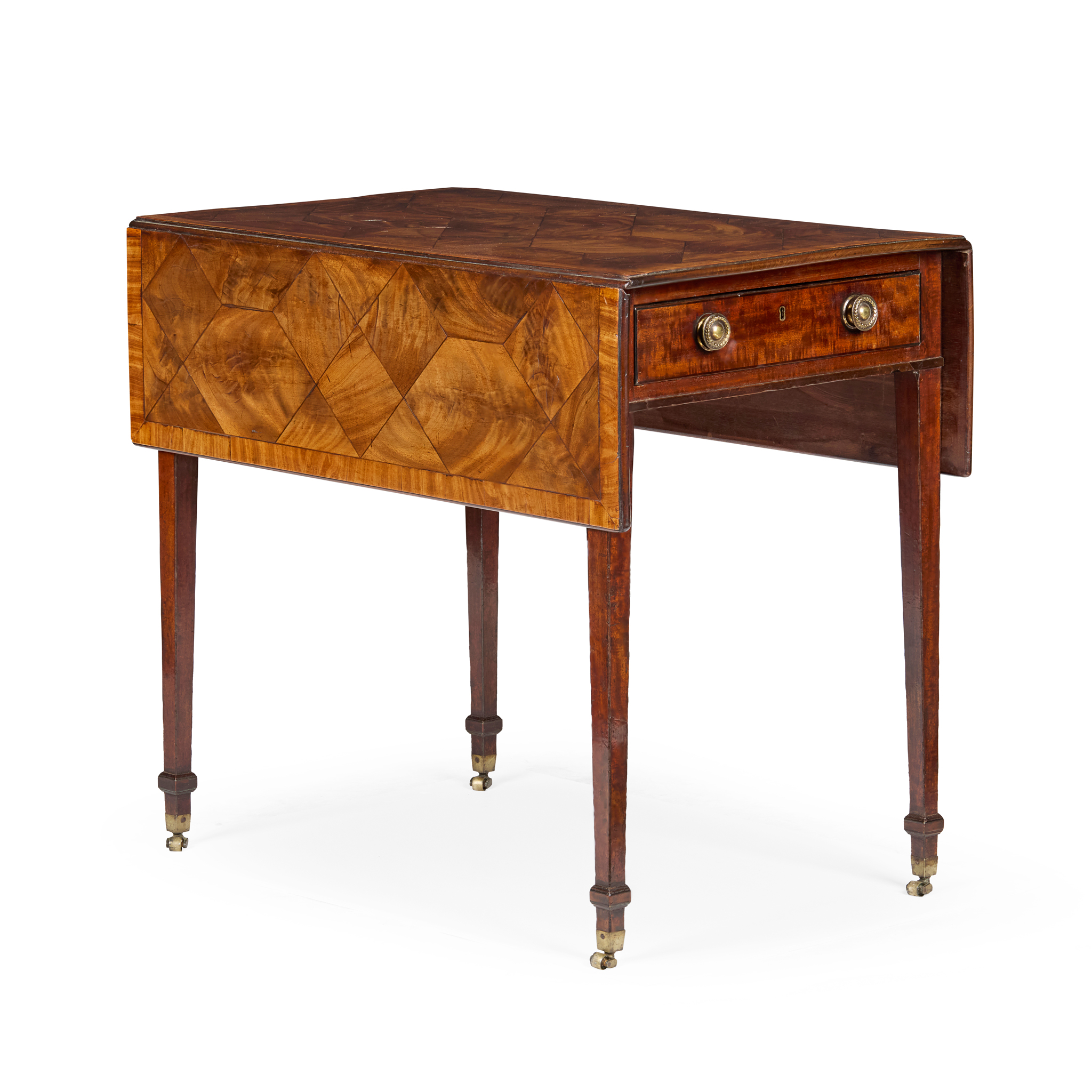 GEORGE III MAHOGANY PEMBROKE TABLE