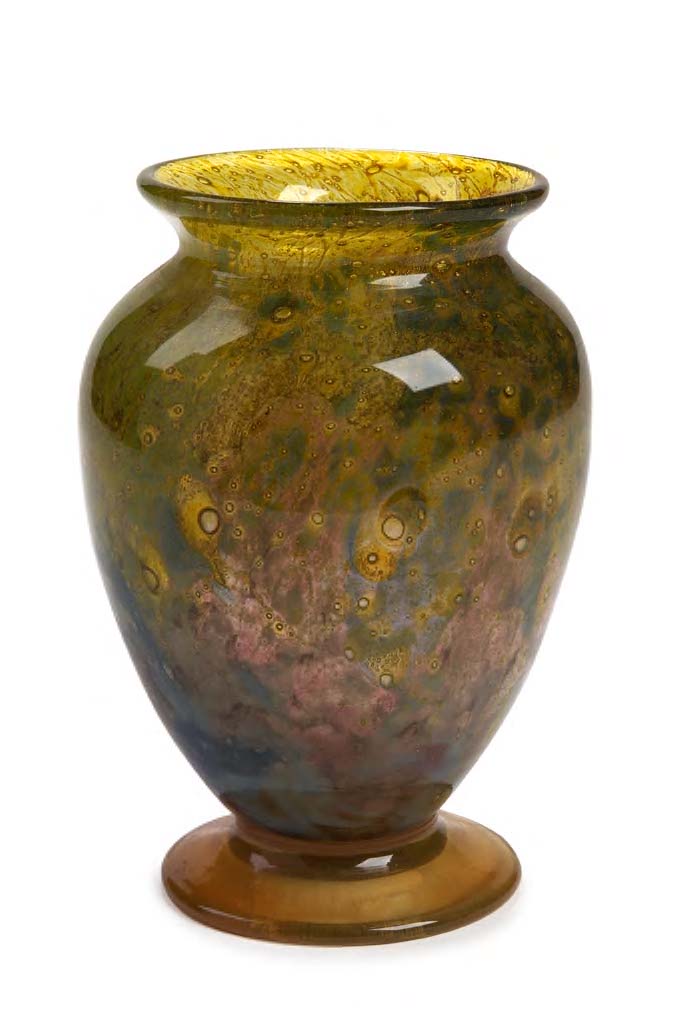 A Monart glass vase,