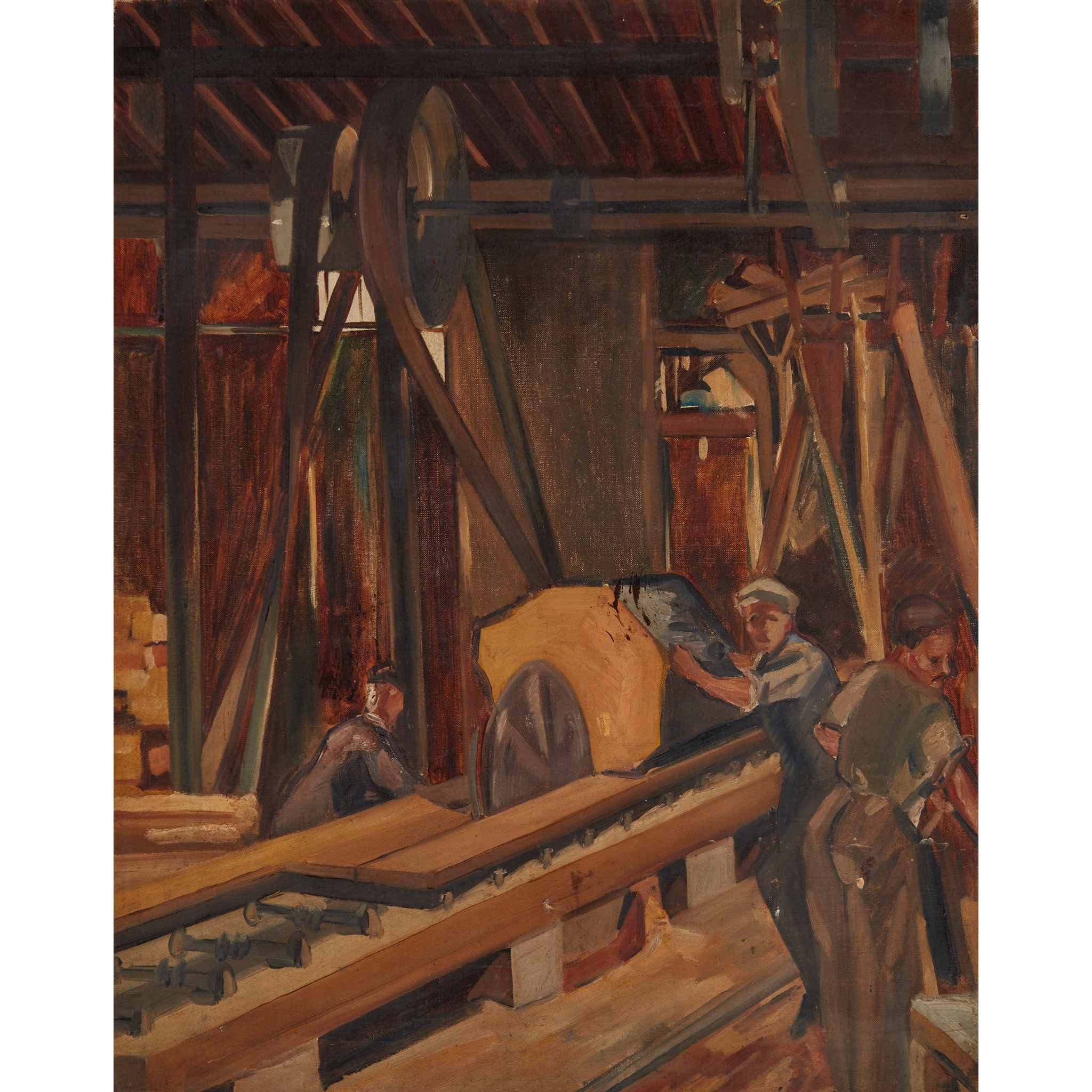 WILLIAM JOHNSTONE O.B.E. (BRITISH 1897-1981)