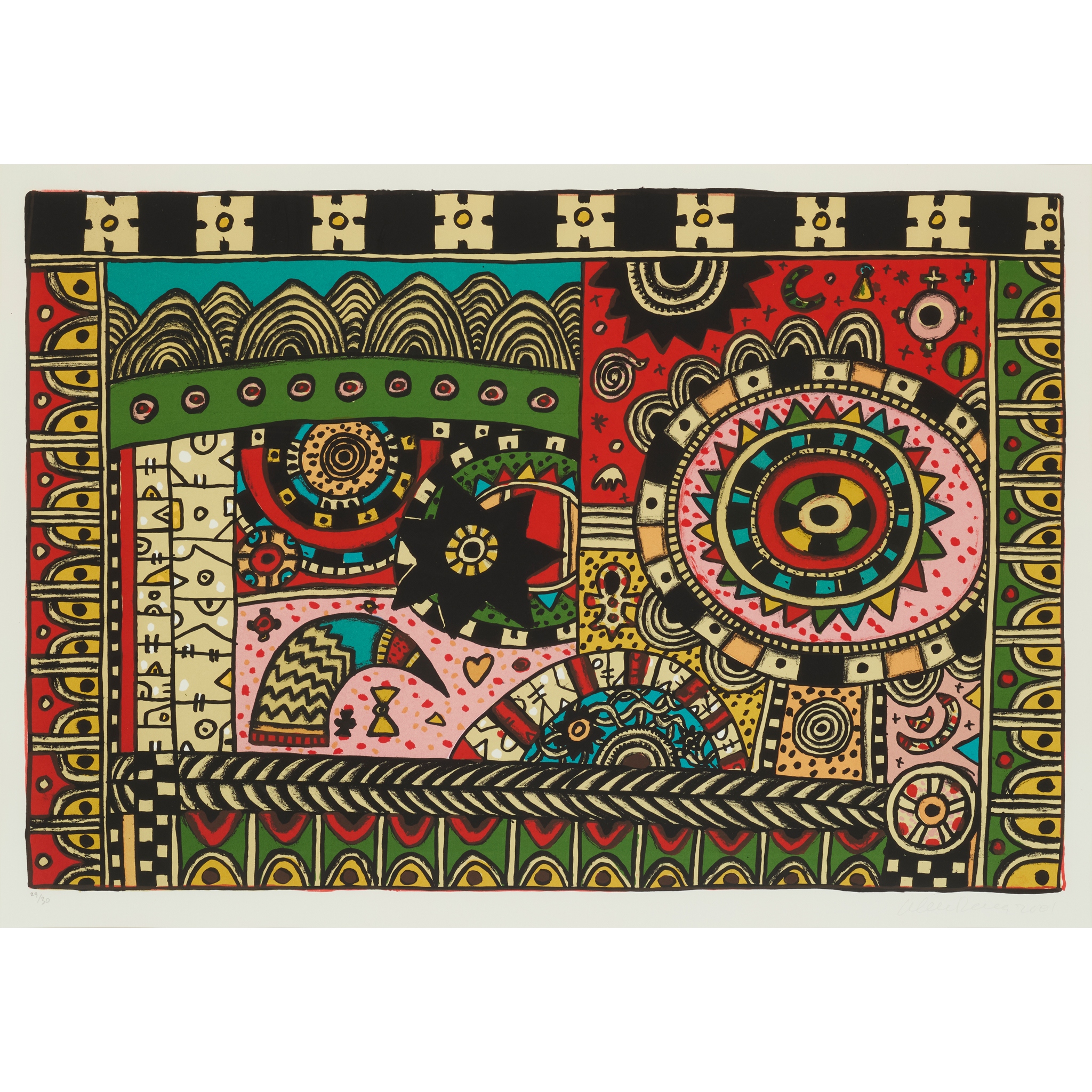 ALAN DAVIE C.B.E., R.A., H.R.S.A. (SCOTTISH 1920-2014)