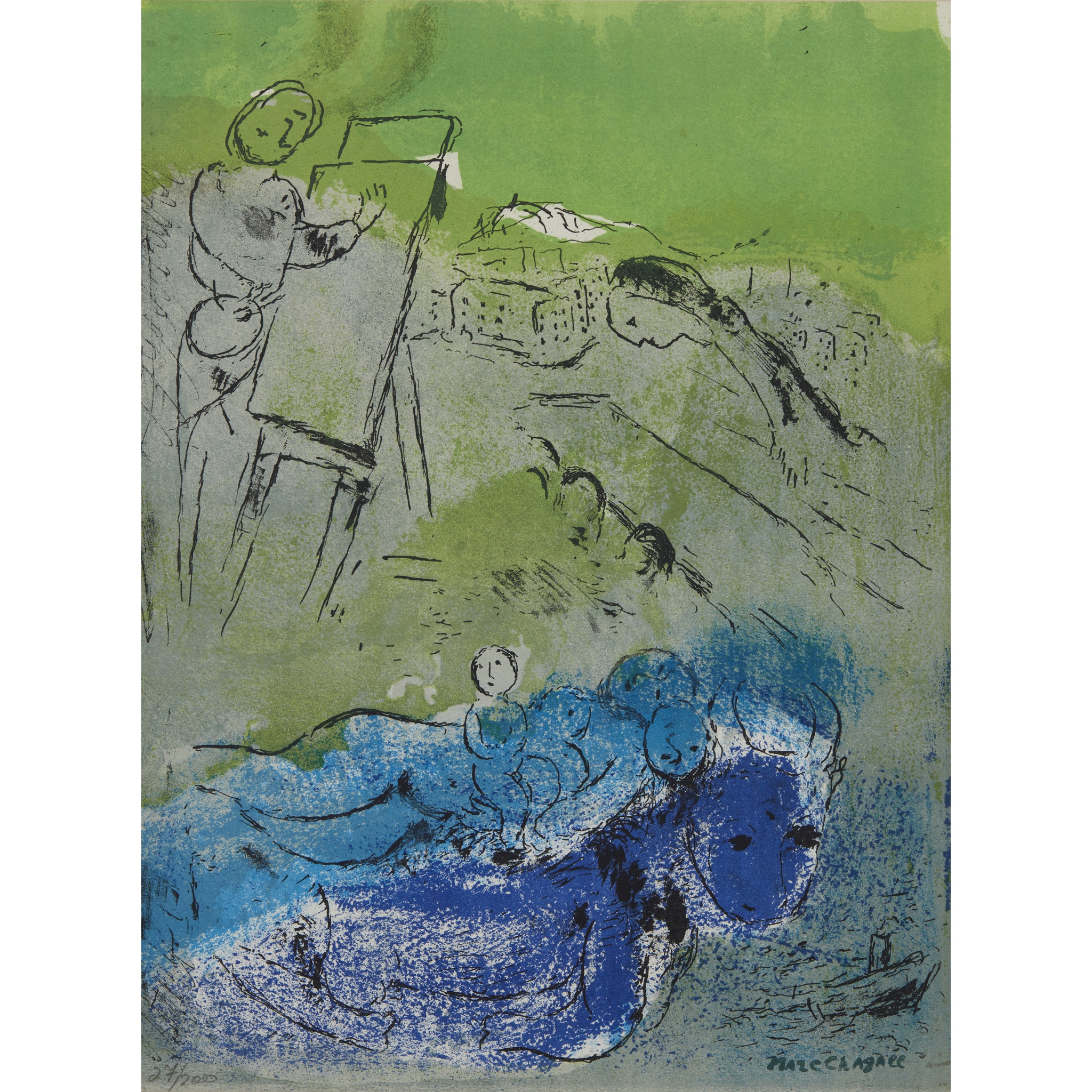 MARC CHAGALL (RUSSIAN/FRENCH 1887-1985)