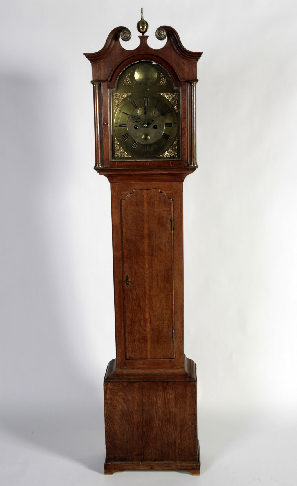 A George III oak longcase clock By Jo Kirkwood Redpath