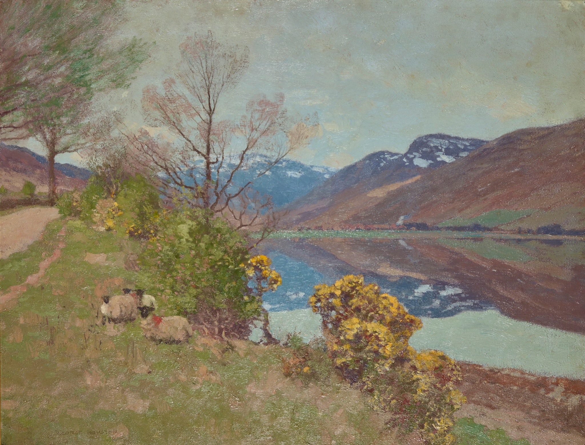 GEORGE HOUSTON R.S.A, R.S.W., R.G.I. (SCOTTISH 1869-1947)