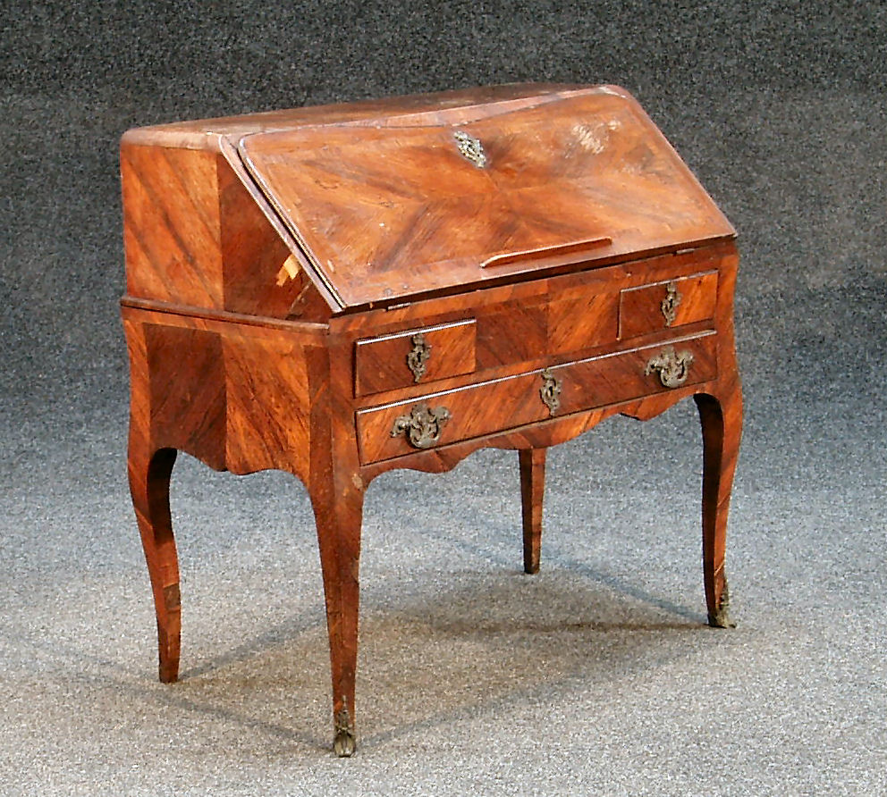 A 19th century French kingwood bureau,