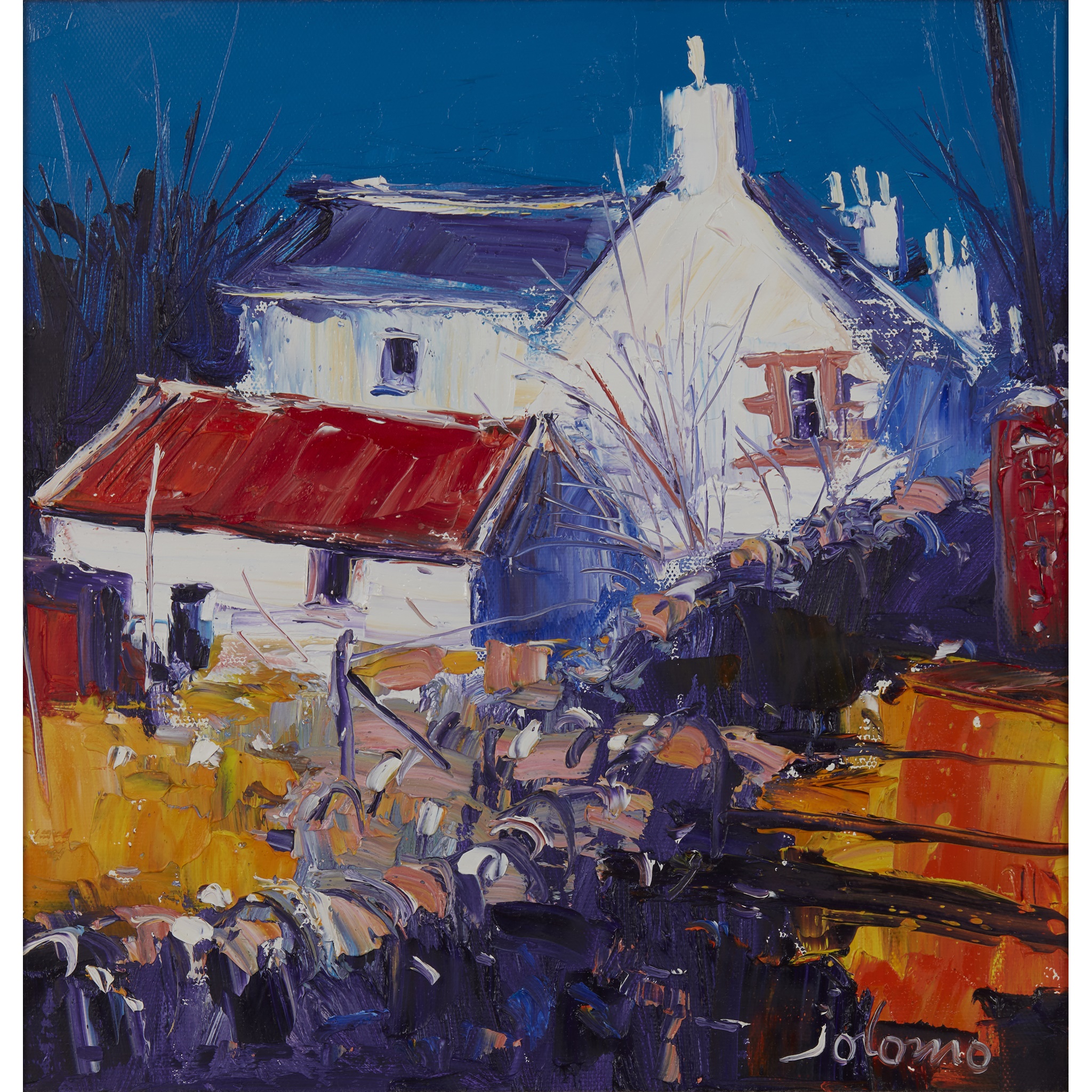 JOHN LOWRIE MORRISON (JOLOMO) O.B.E. (SCOTTISH 1948-)