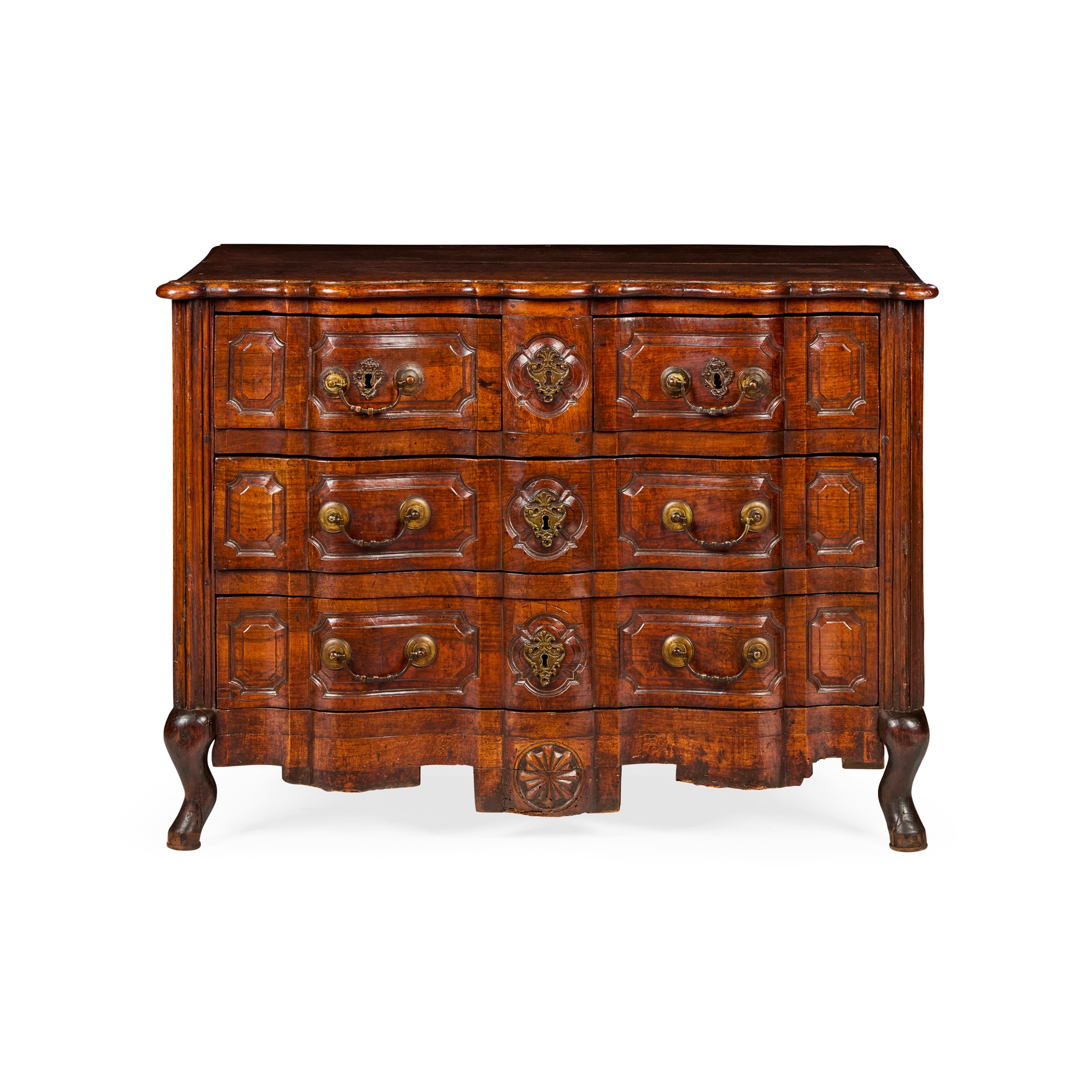 LOUIS XV WALNUT COMMODE