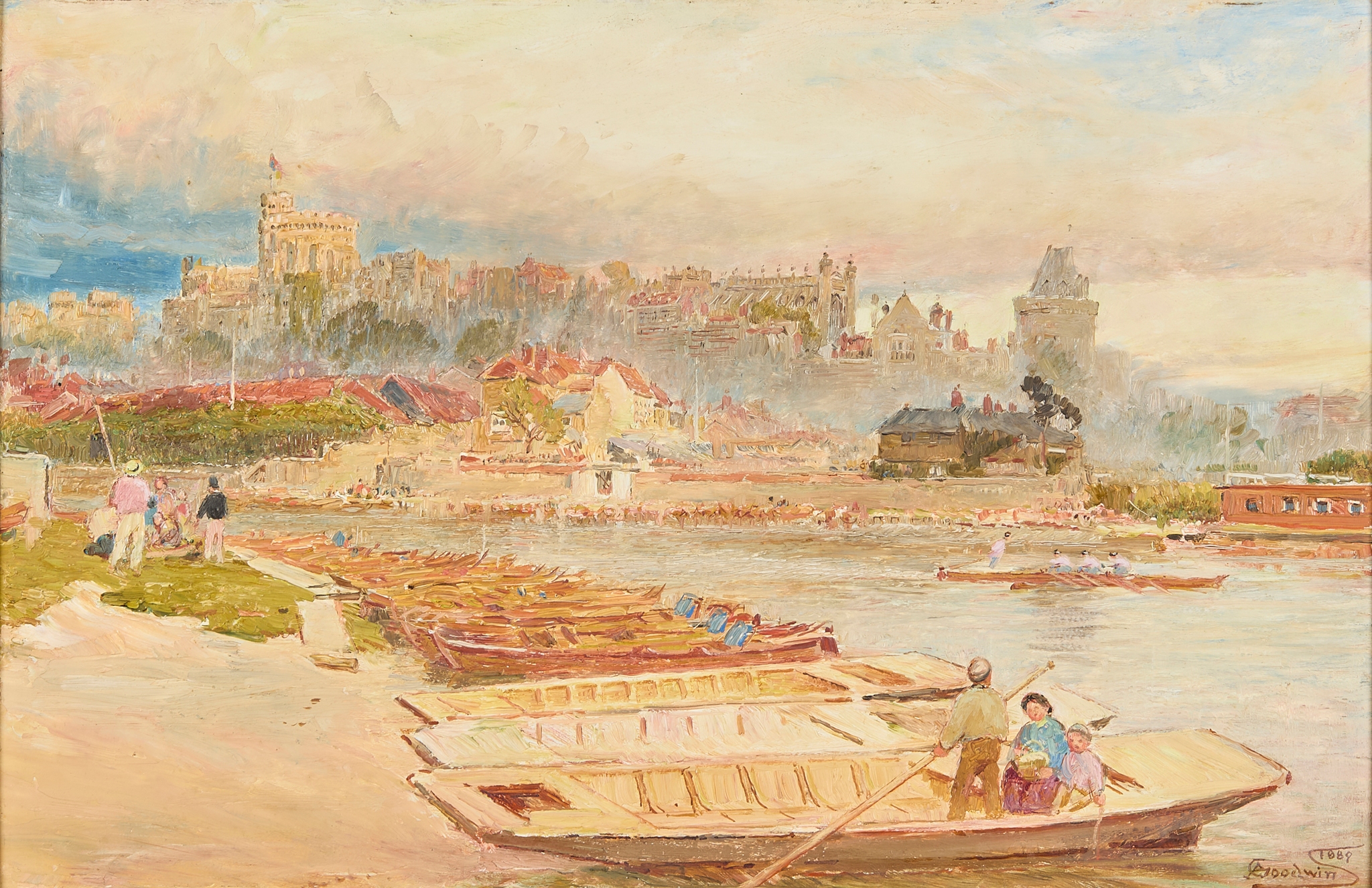 ALBERT GOODWIN R.W.S. (BRITISH 1845-1932)
