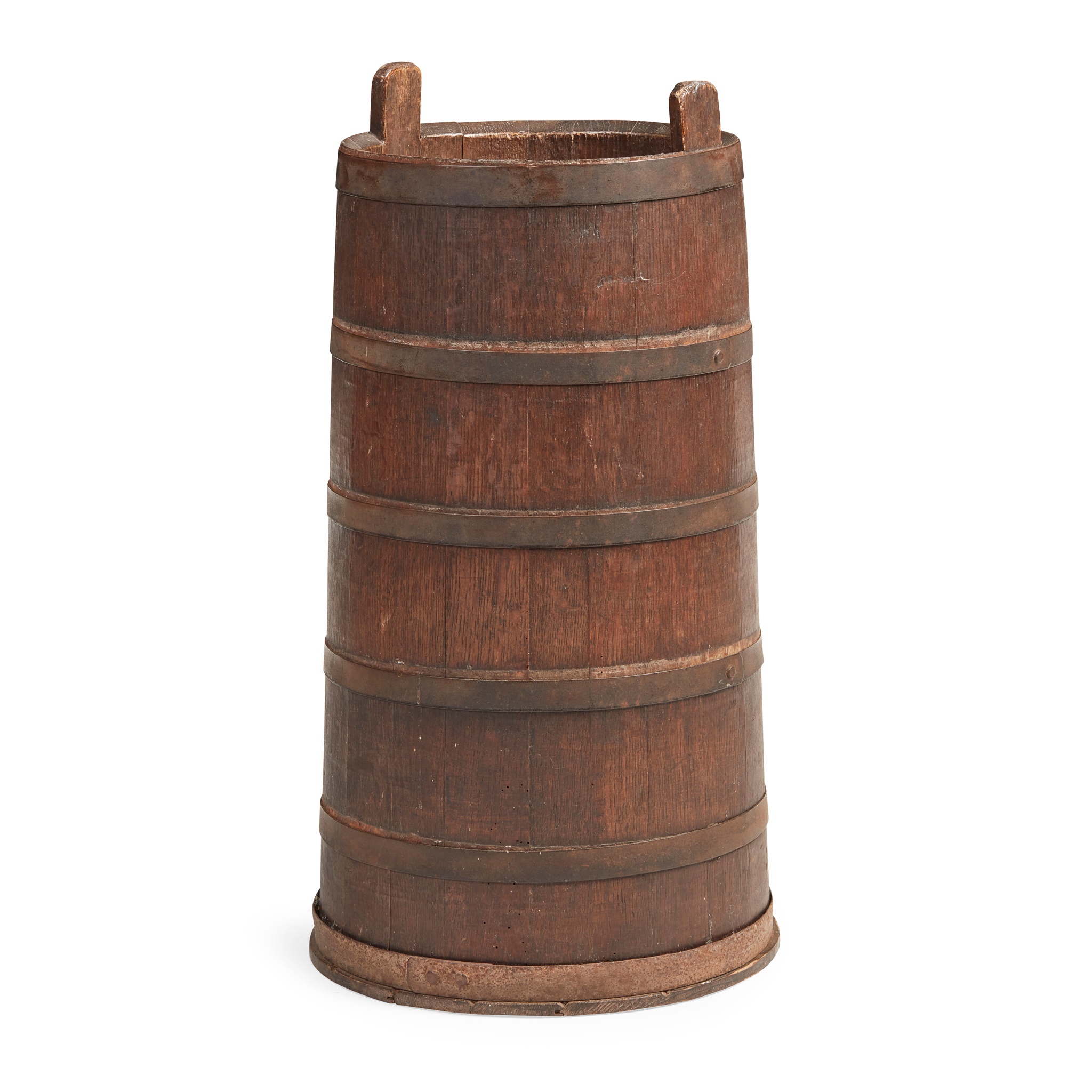 OAK BARREL STICK STAND