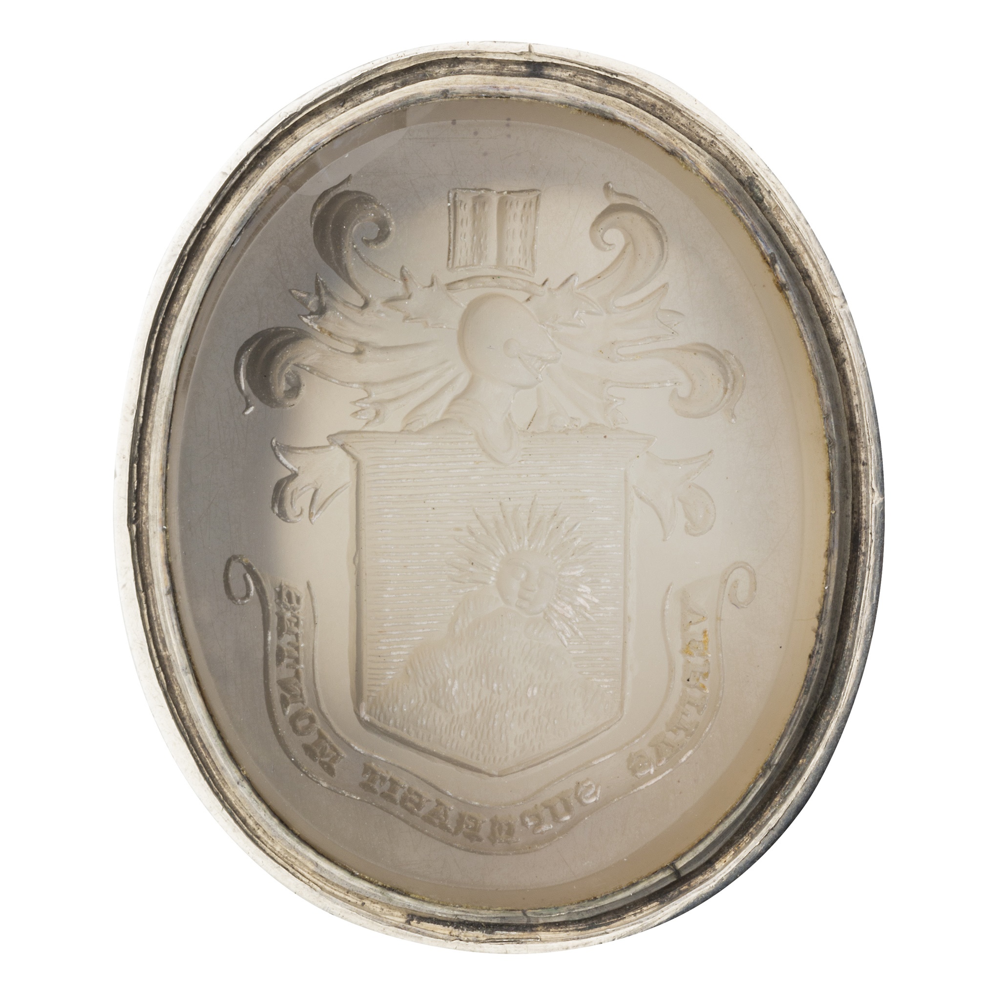 A SCOTTISH HARDSTONE FOB SEAL, ARMS OF HILL OF LAMBHILL, CIRCA 1790