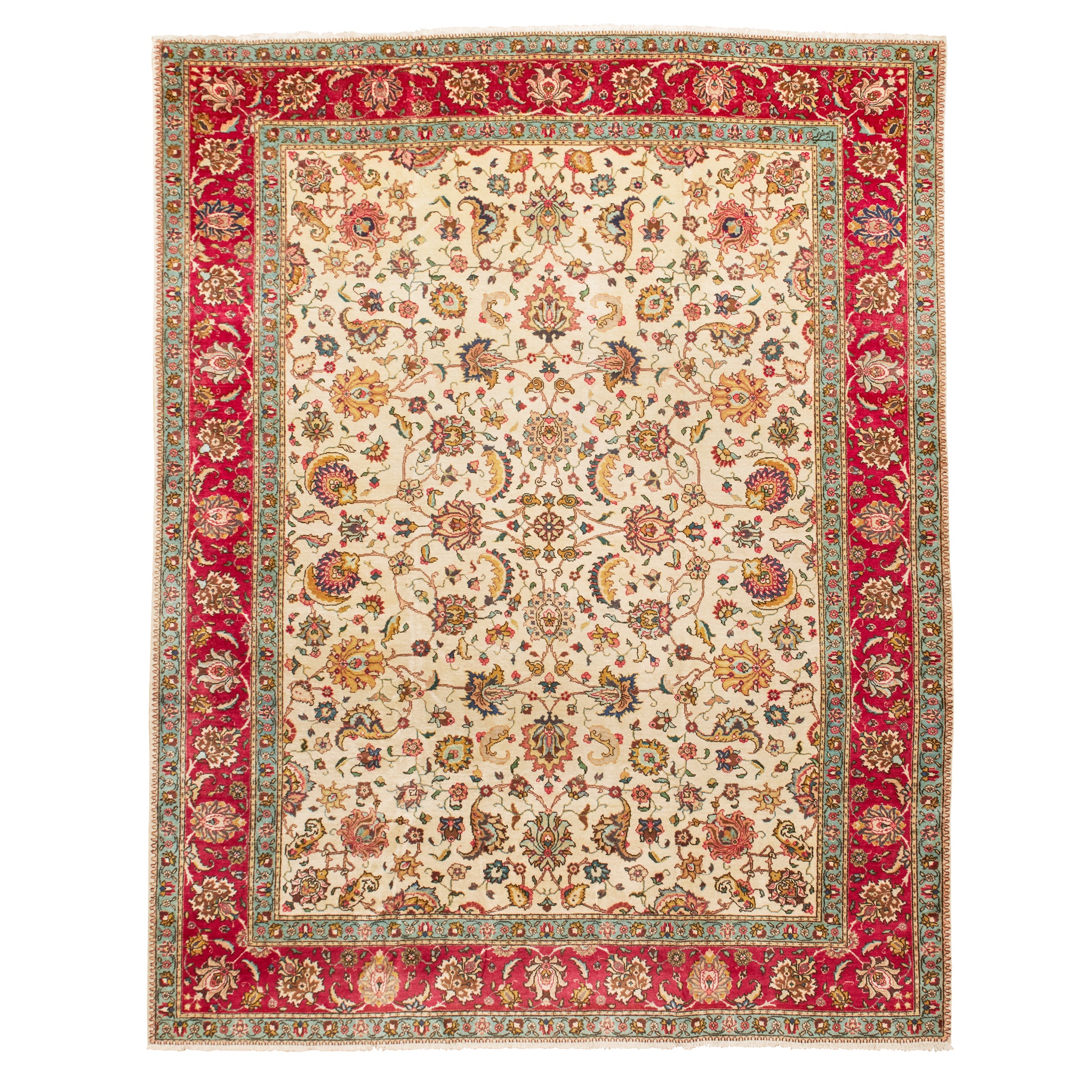 TABRIZ CARPET, SIGNED ASGHARI