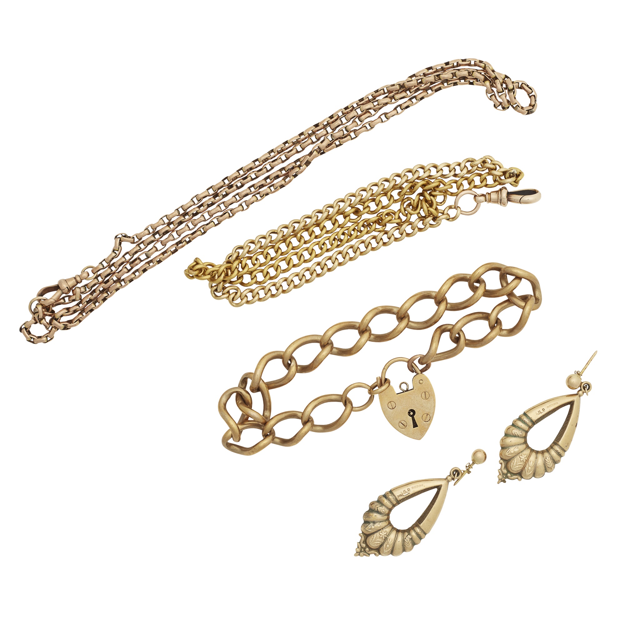 A collection of jewellery