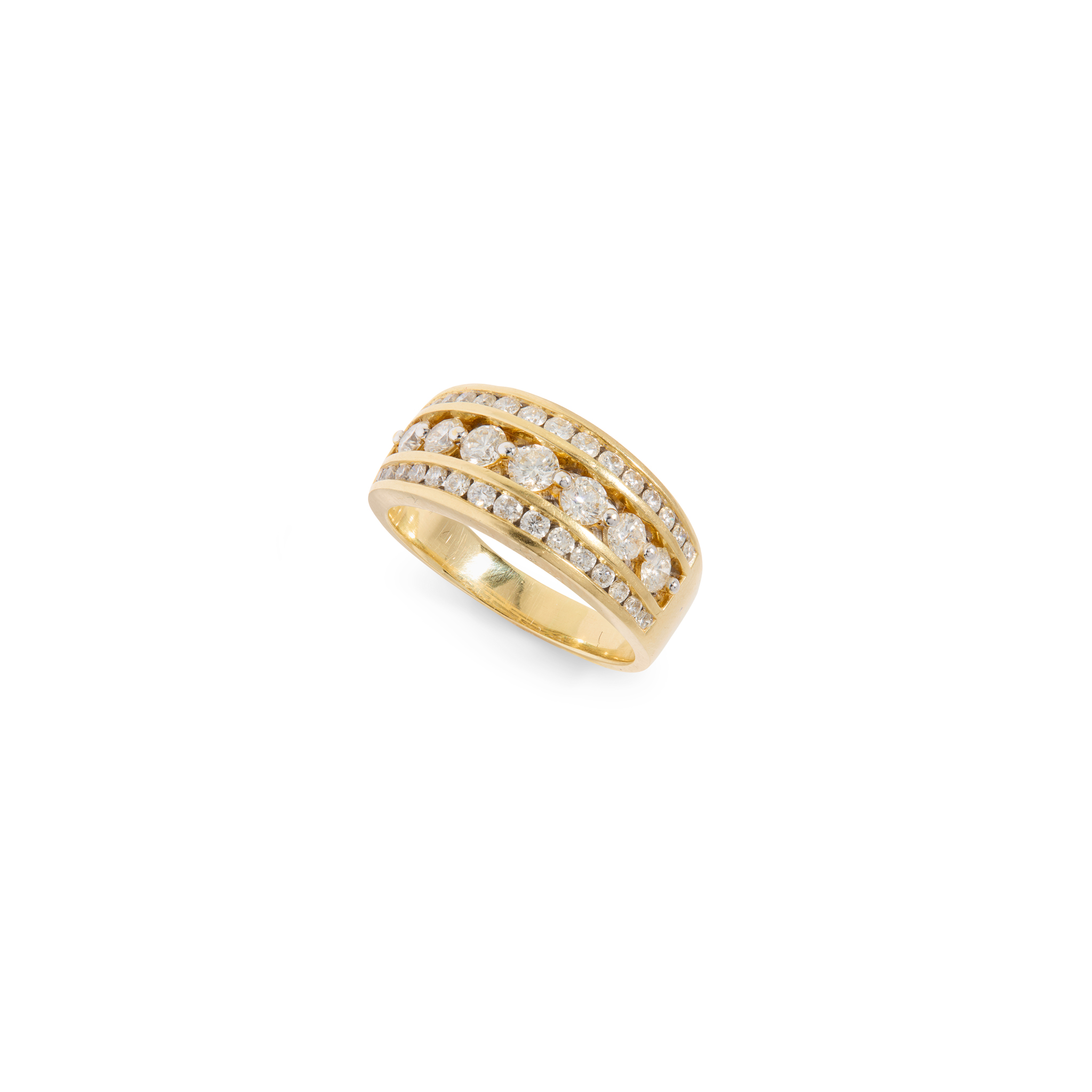 A diamond dress ring