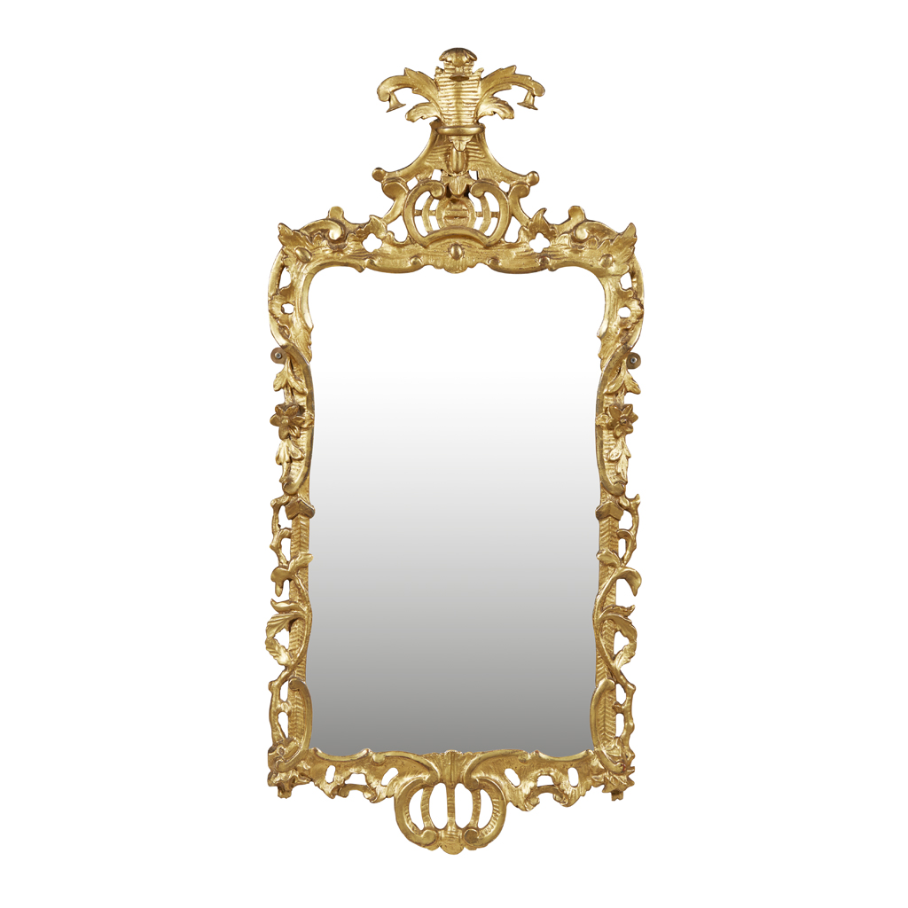 GEORGE III GILTWOOD MIRROR