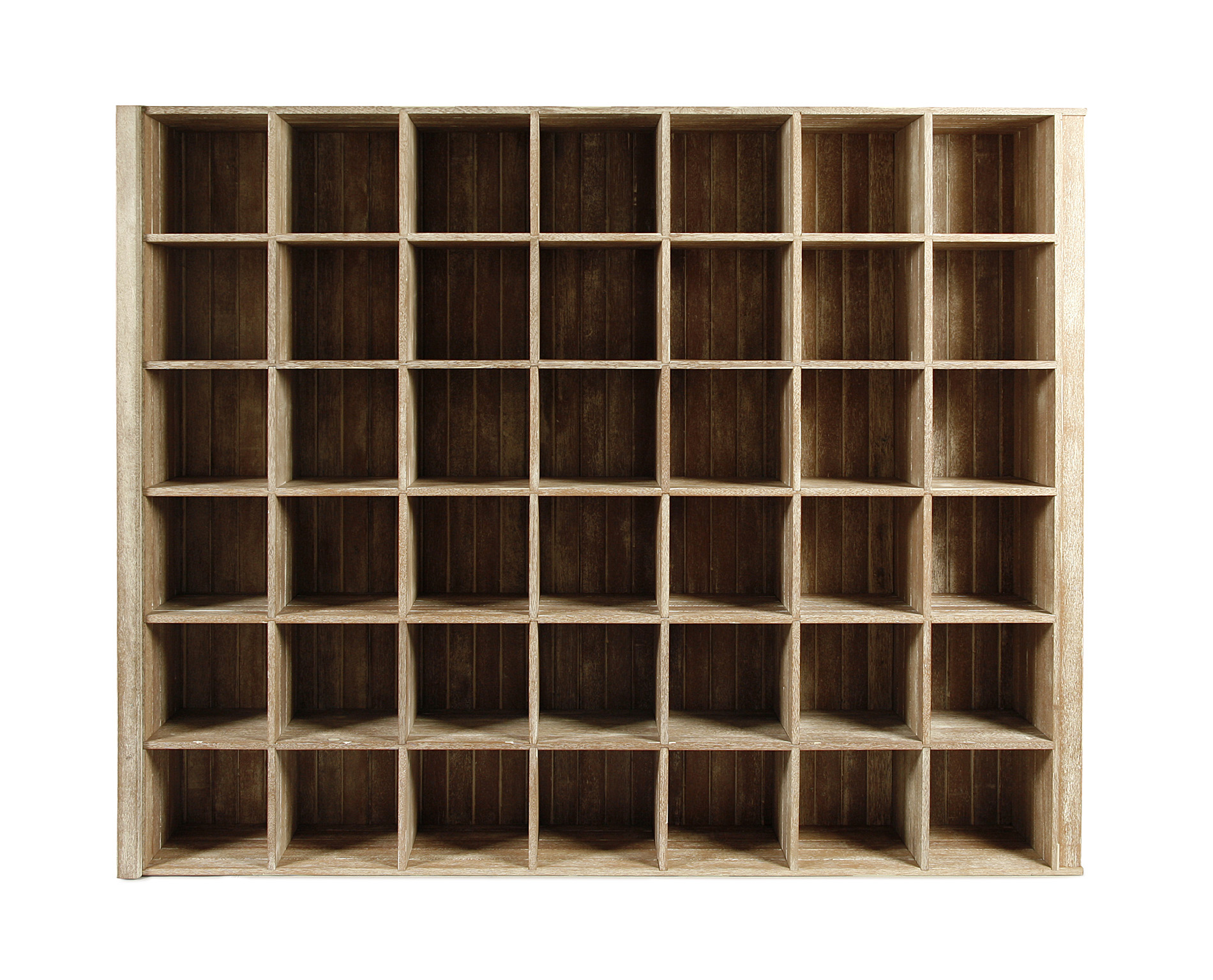LIMED TEAK BOOKCASE
