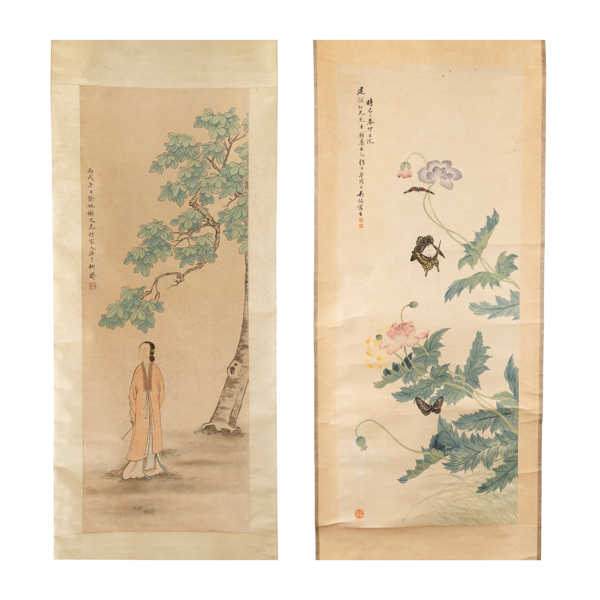 XIE ZHIGUANG (CHINESE, 1900-1976) AND ATTRIBUTED TO WU HAO (CHINESE)