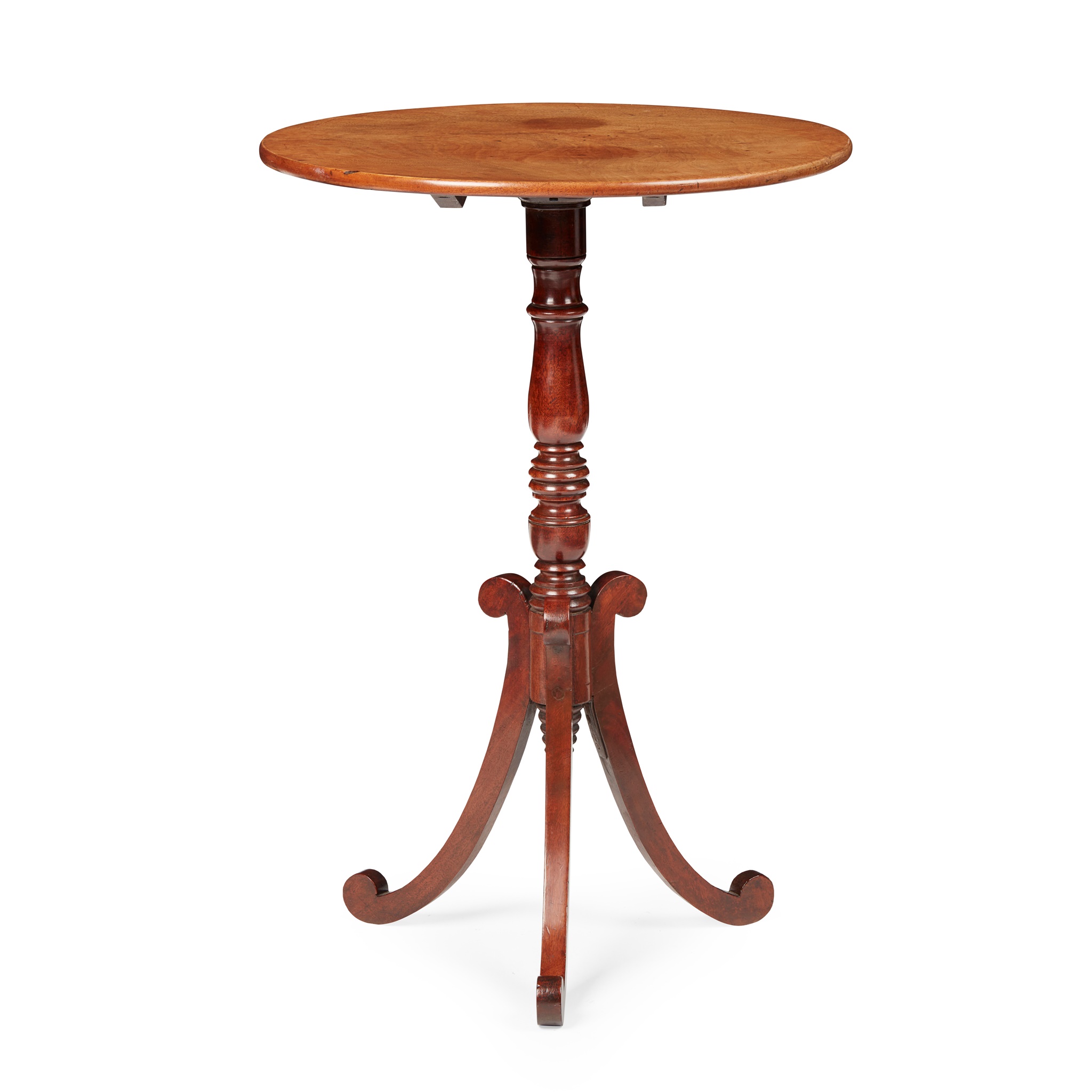 REGENCY MAHOGANY TRIPOD TABLE