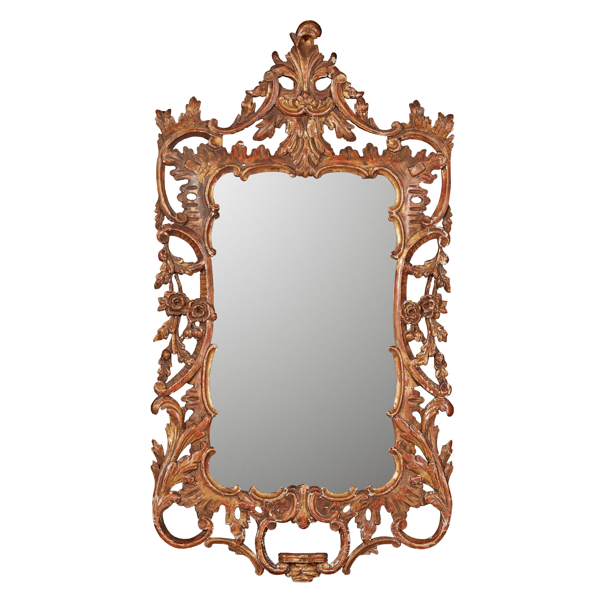 GEORGIAN GILTWOOD MIRROR