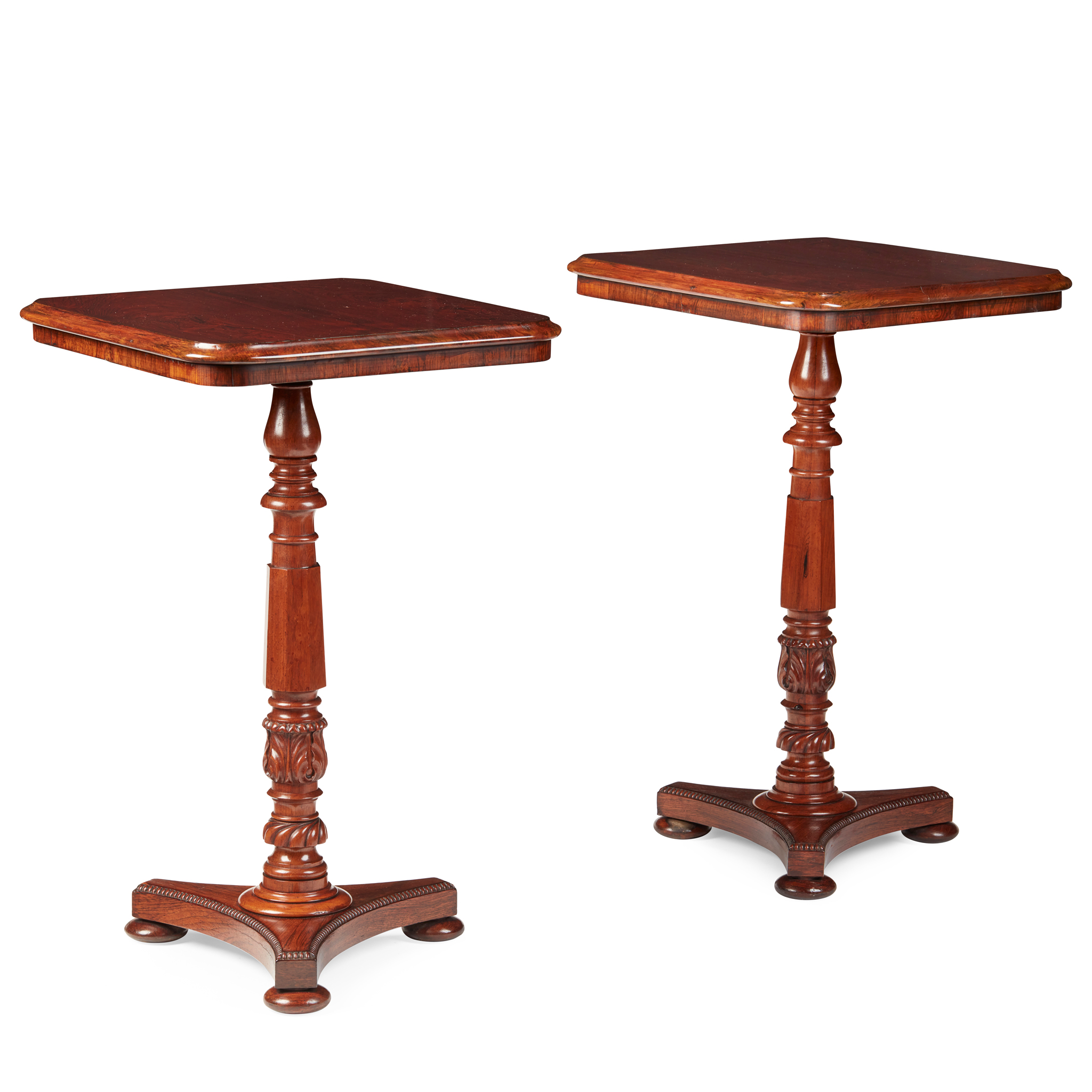 PAIR OF FINE REGENCY ROSEWOOD OCCASIONAL TABLES