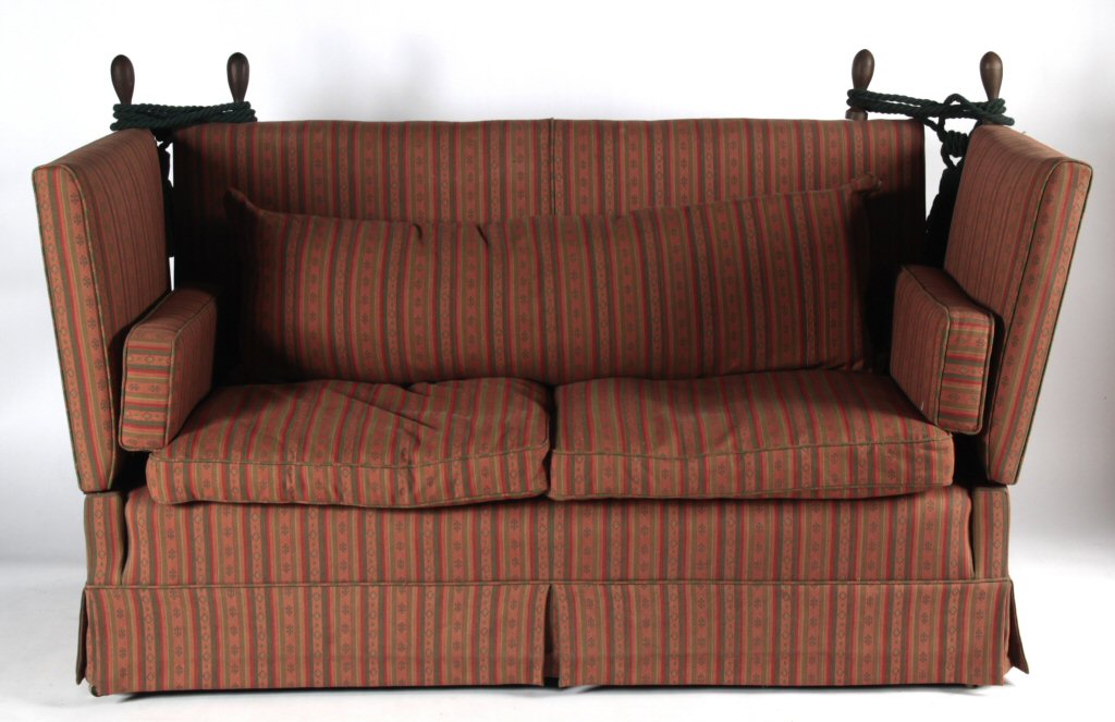 A Knowle Tudor drop end sofa