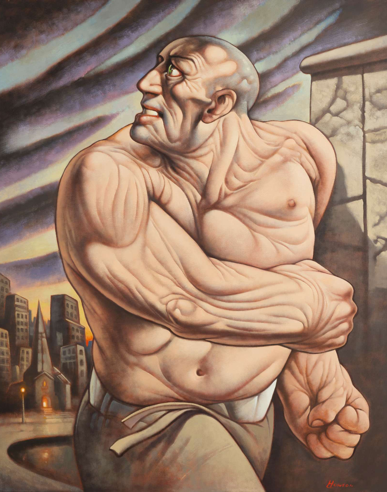 PETER HOWSON O.B.E. (SCOTTISH B.1958)
