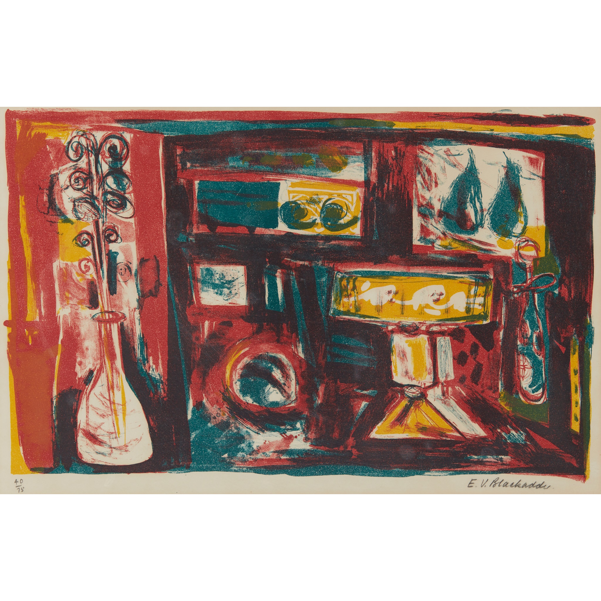 DAME ELIZABETH BLACKADDER O.B.E., R.A., R.S.A., R.S.W., R.G.I., D.Litt (SCOTTISH 1931-2021)